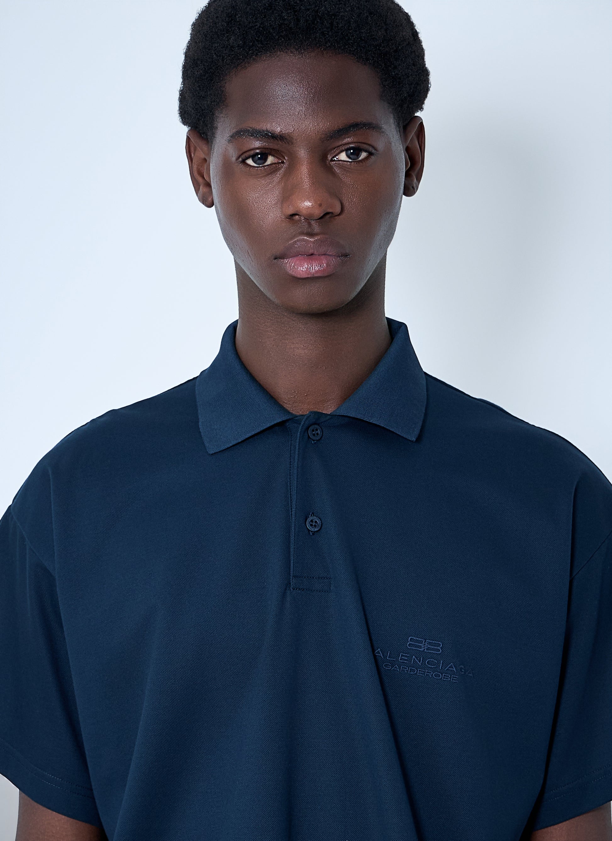 Balenciaga Men Interwined Polo Shirt BALENCIAGA