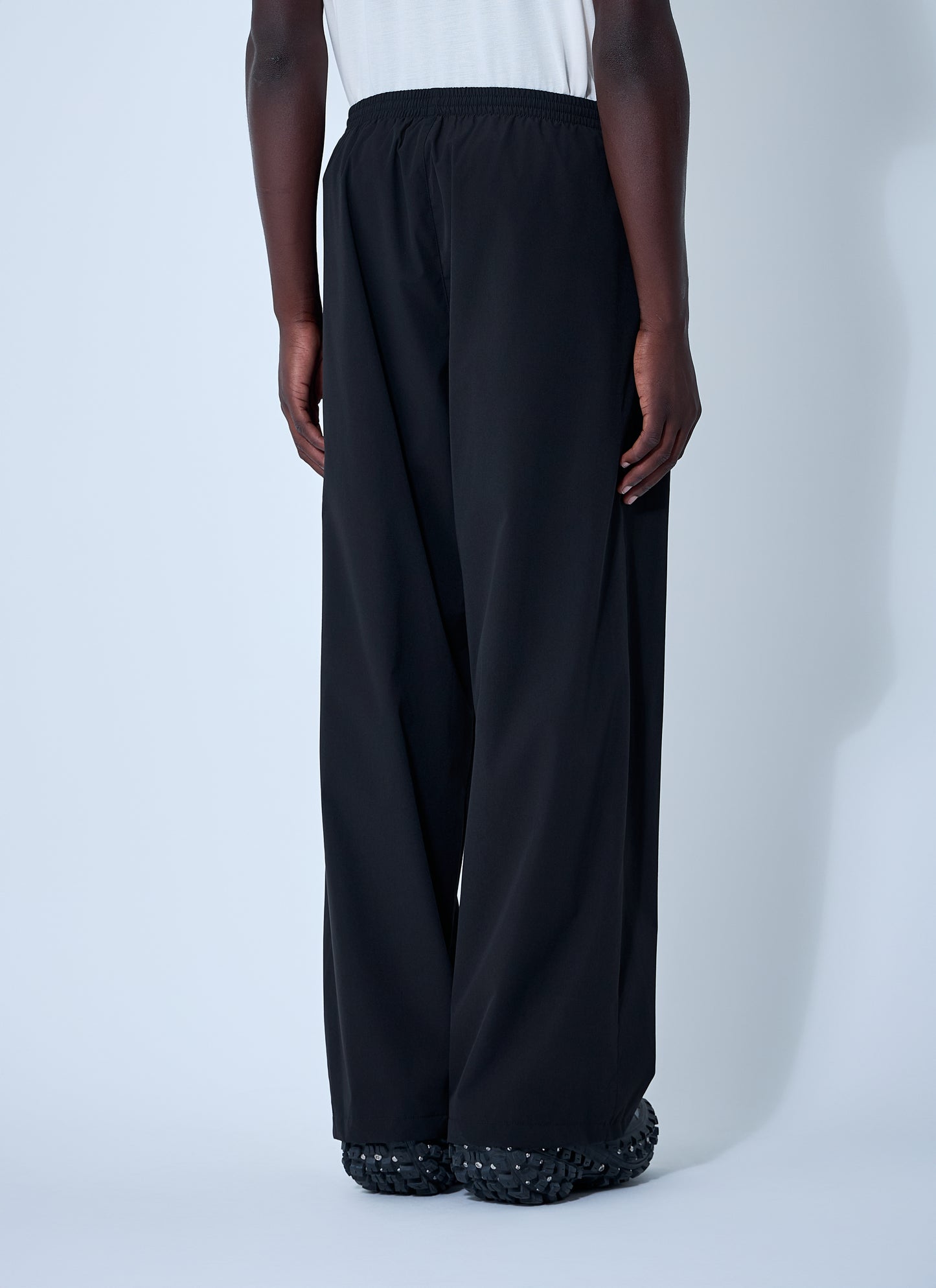 Balenciaga Men Logo Motif Track Pants BALENCIAGA