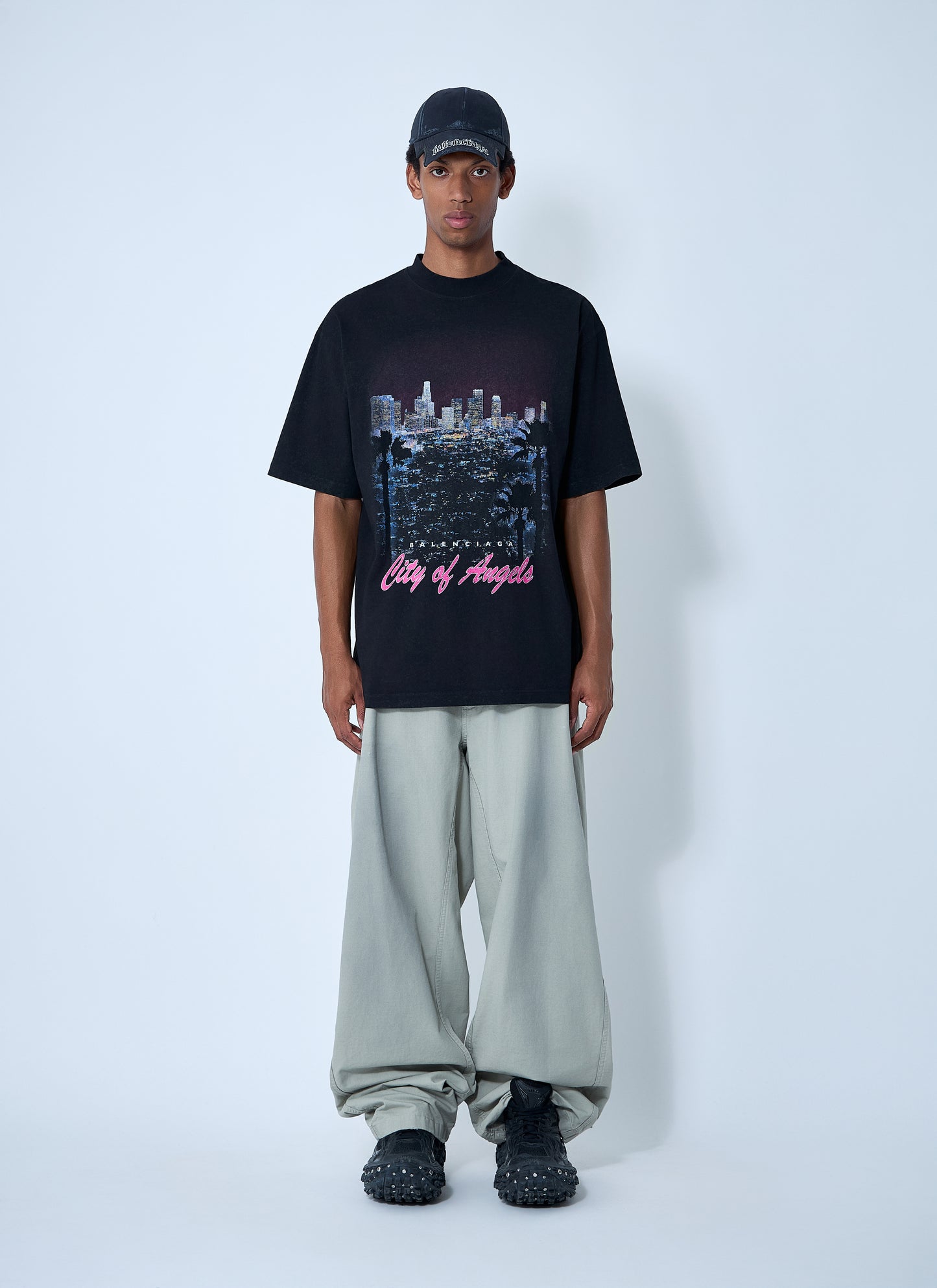 Balenciaga Men City Of Angels T-Shirt BALENCIAGA