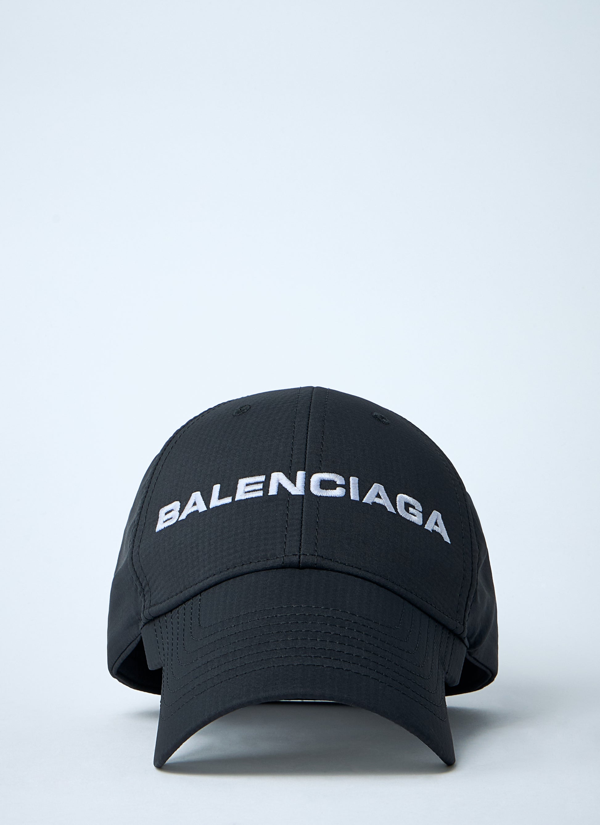 Balenciaga Men Logo Motif Baseball Cap BALENCIAGA