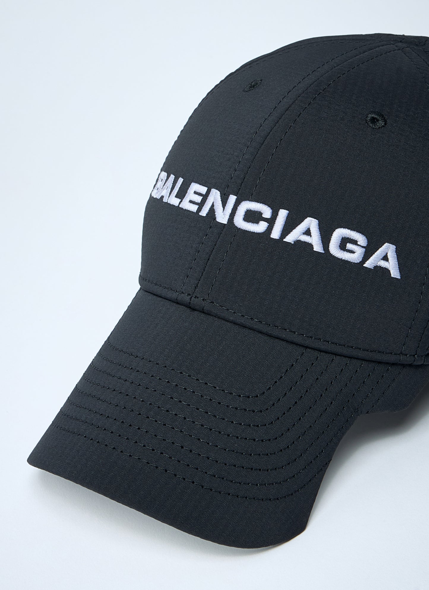 Balenciaga Men Logo Motif Baseball Cap BALENCIAGA