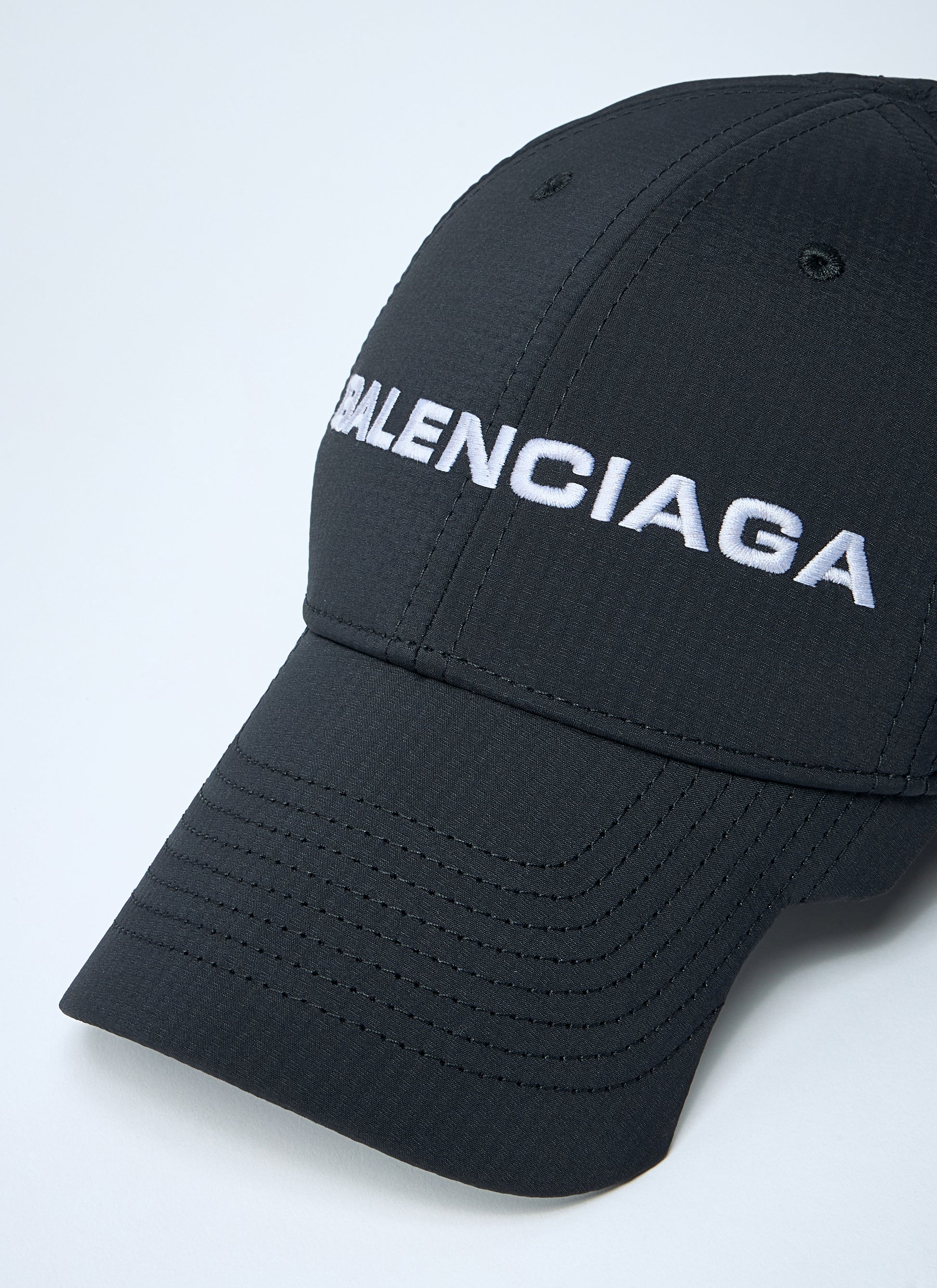 Balenciaga Men Logo Motif Baseball Cap BALENCIAGA
