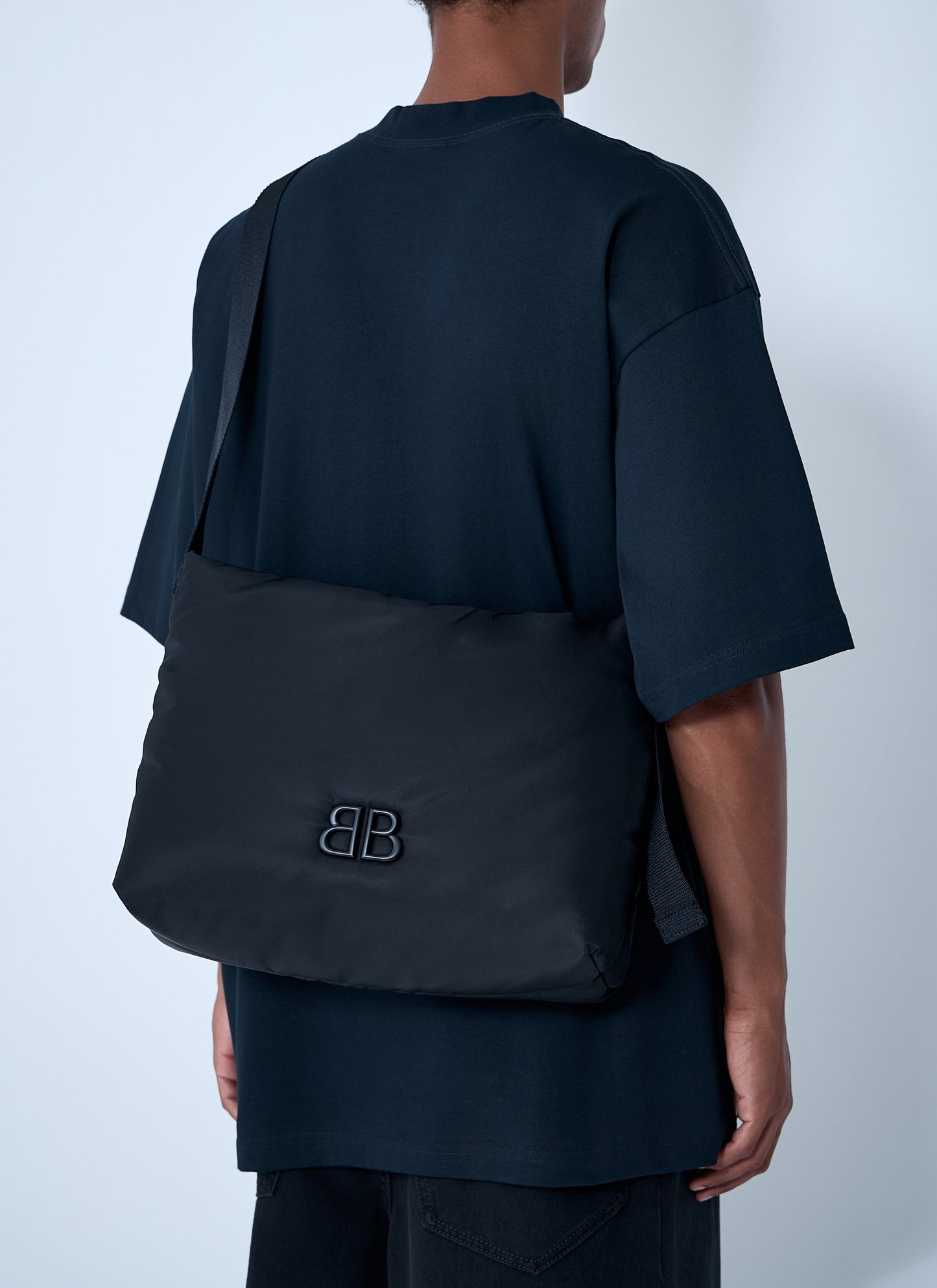 Balenciaga Men Medium Monaco Flap Shoulder Bag BALENCIAGA