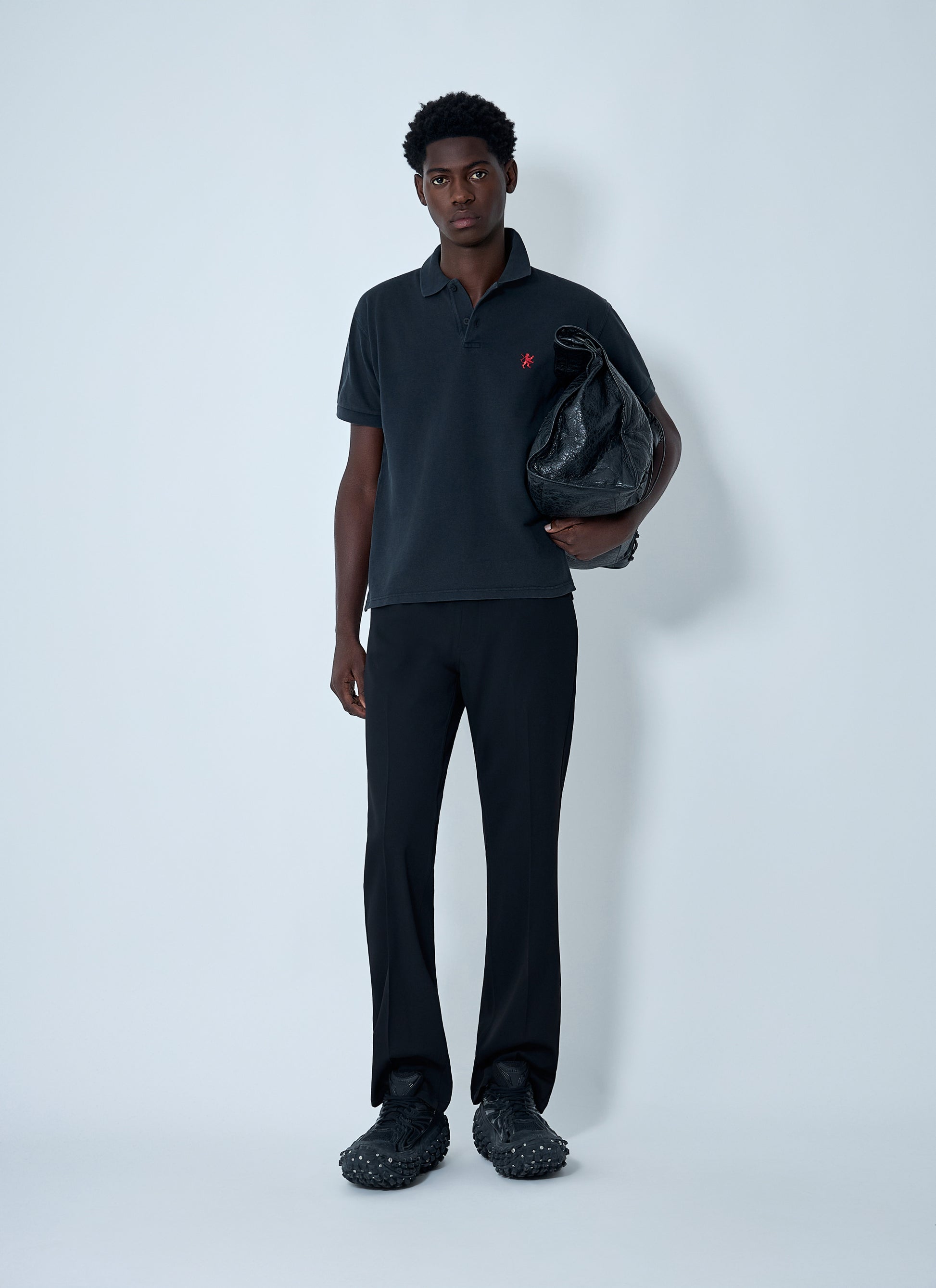 Balenciaga Men Tailored Wool-Blend Pants BALENCIAGA