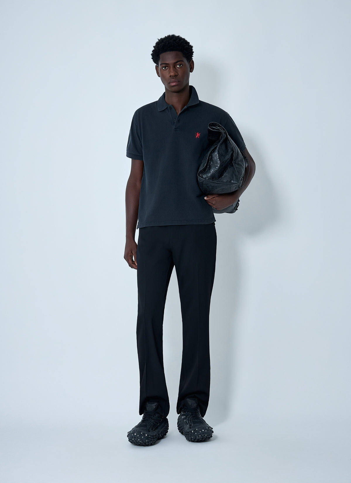 Balenciaga Men Tailored Wool-Blend Pants BALENCIAGA
