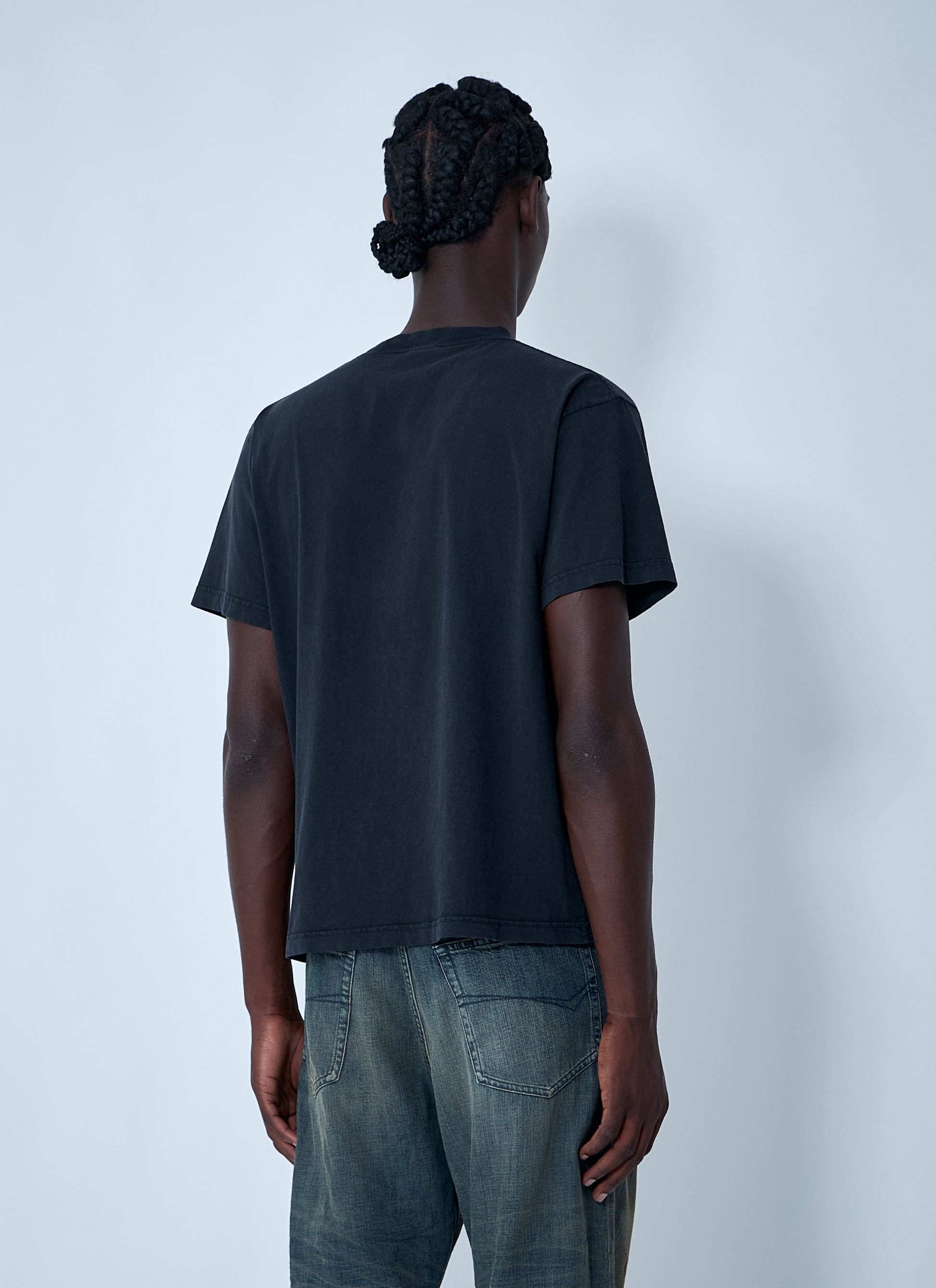 Balenciaga Men Text Motif T-Shirt BALENCIAGA
