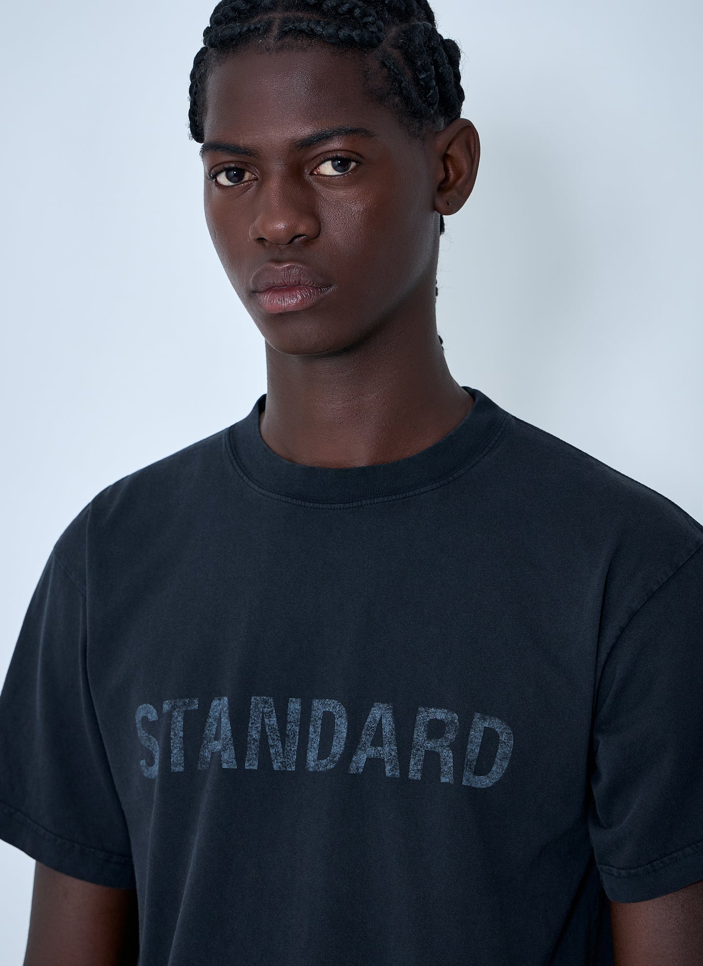 Balenciaga Men Text Motif T-Shirt BALENCIAGA
