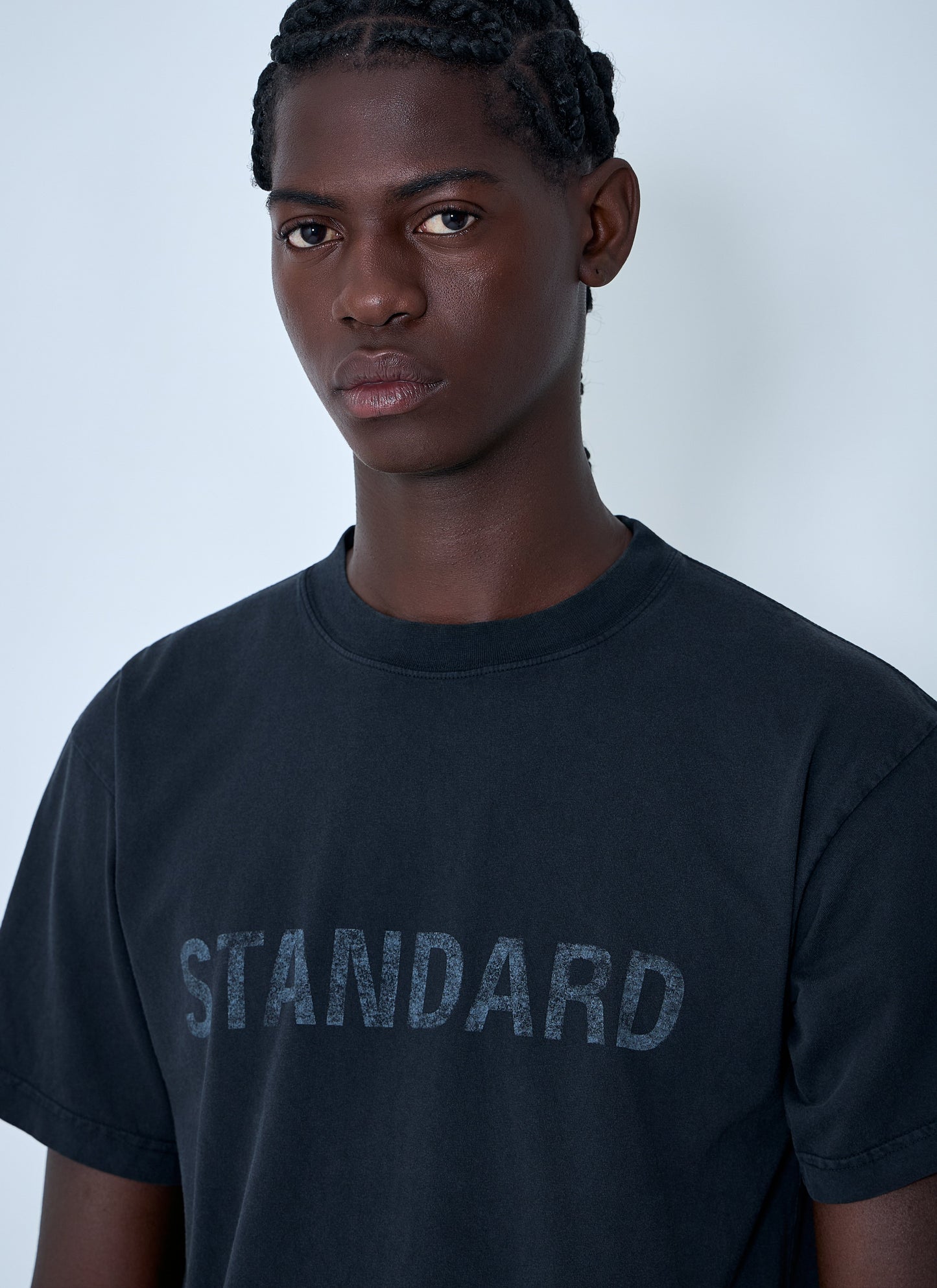 Balenciaga Men Text Motif T-Shirt BALENCIAGA