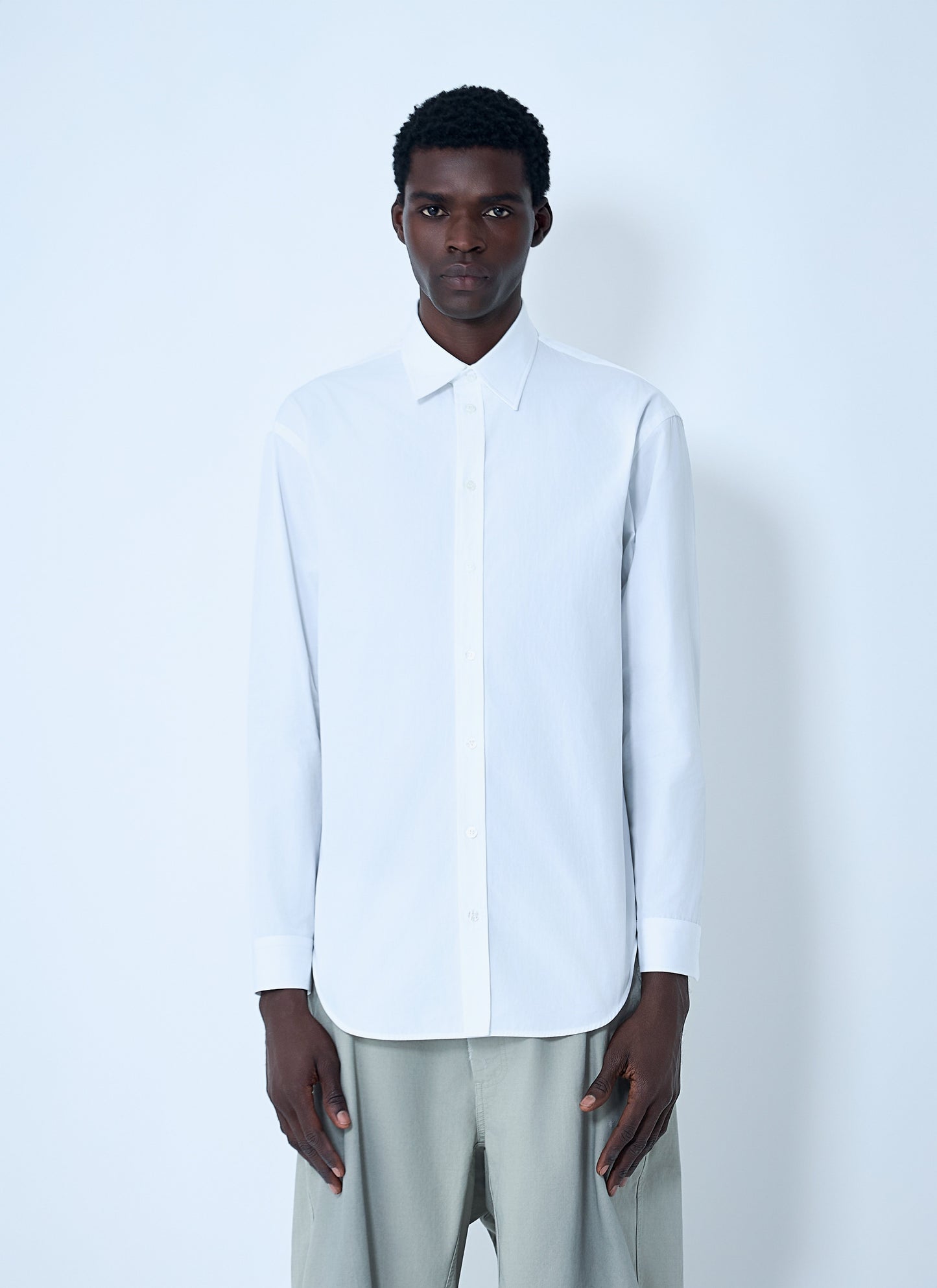 Balenciaga Men Button-Down Shirt BALENCIAGA