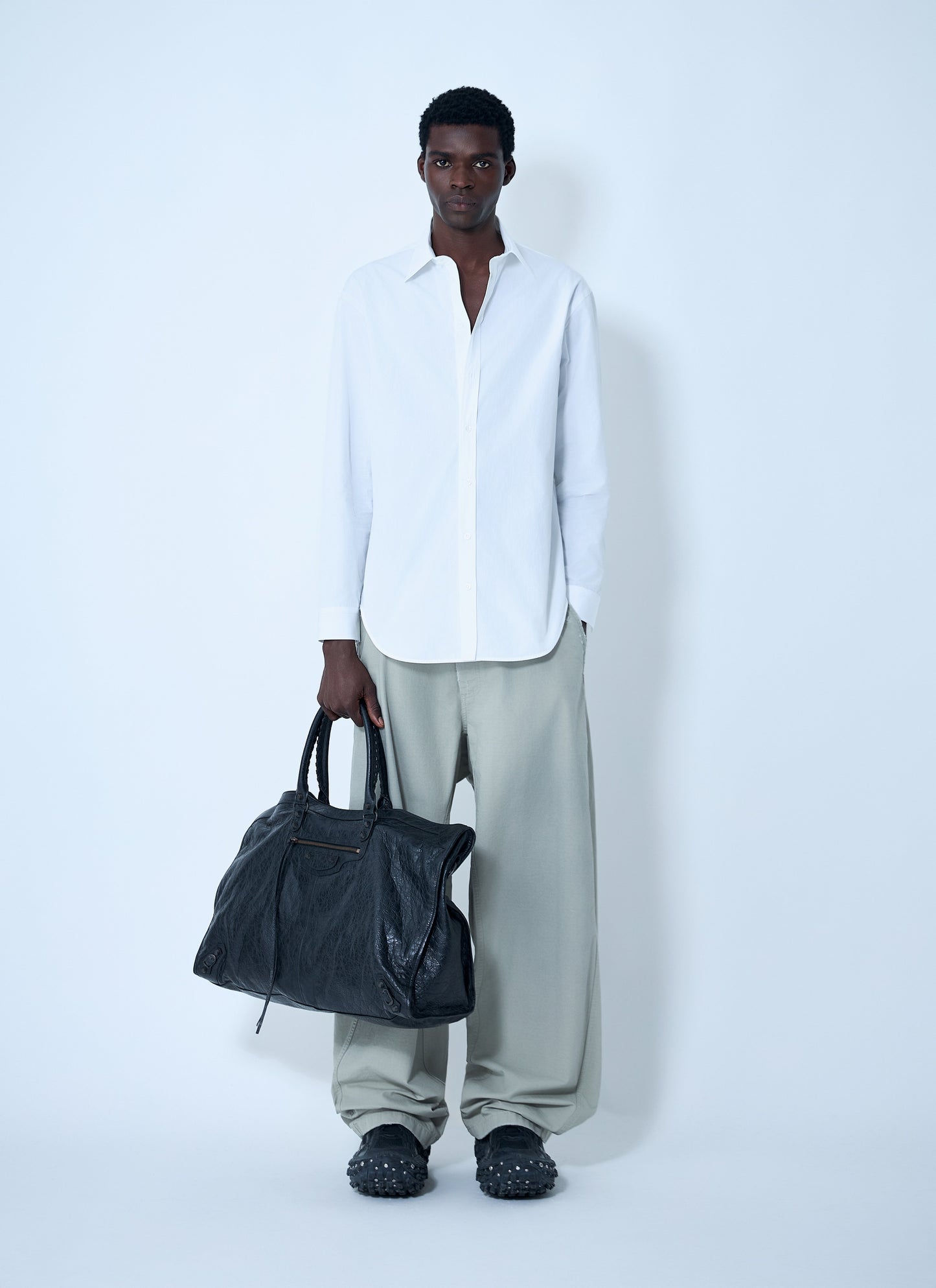 Balenciaga Men Button-Down Shirt BALENCIAGA