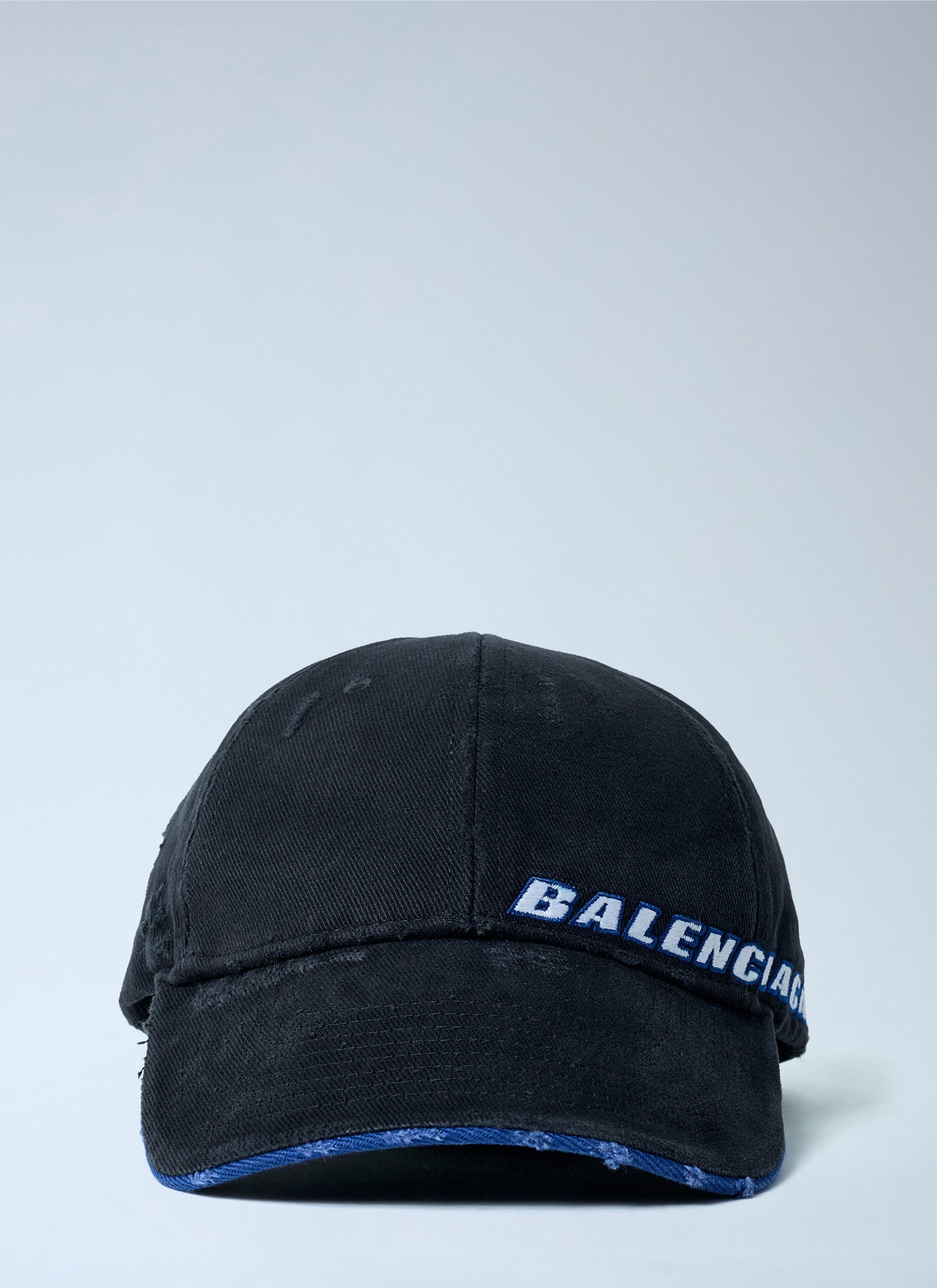 Balenciaga Men Logo Motif Baseball Cap BALENCIAGA