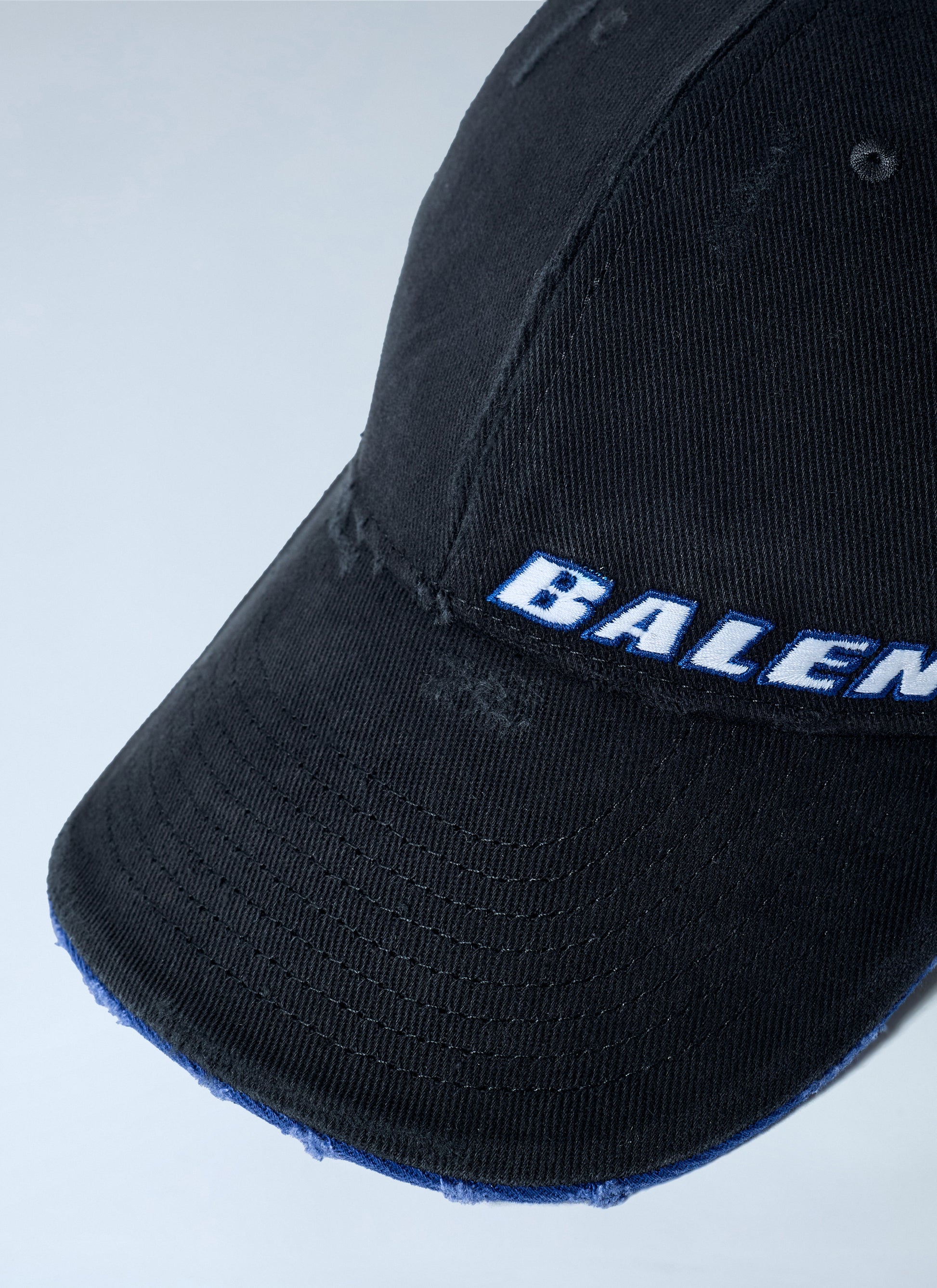 Balenciaga Men Logo Motif Baseball Cap BALENCIAGA