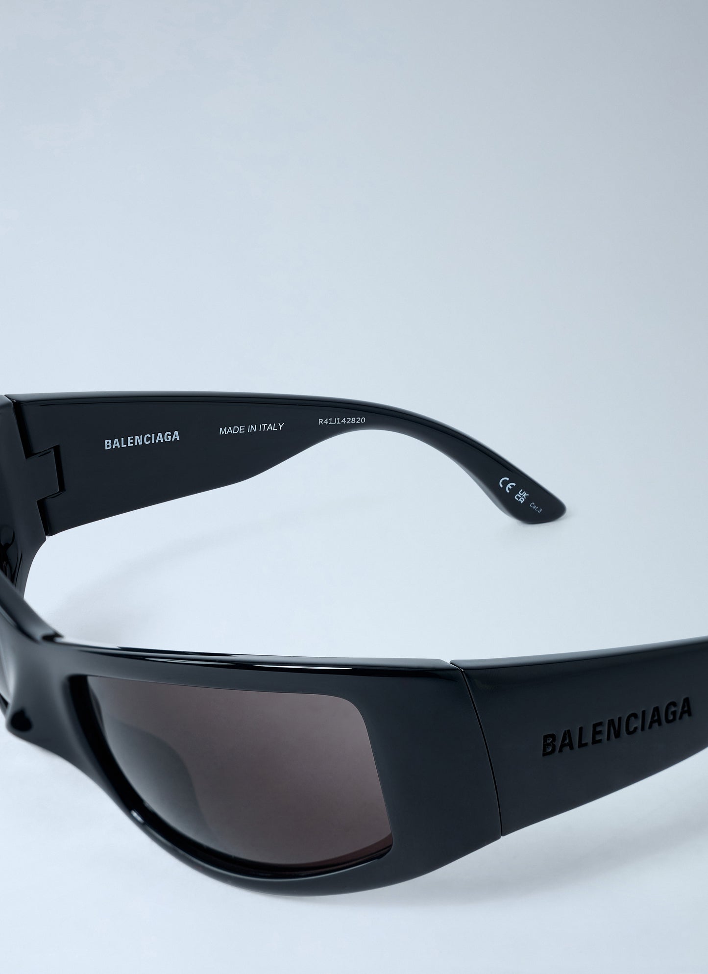 Balenciaga Men Raven Cat Sunglasses BALENCIAGA