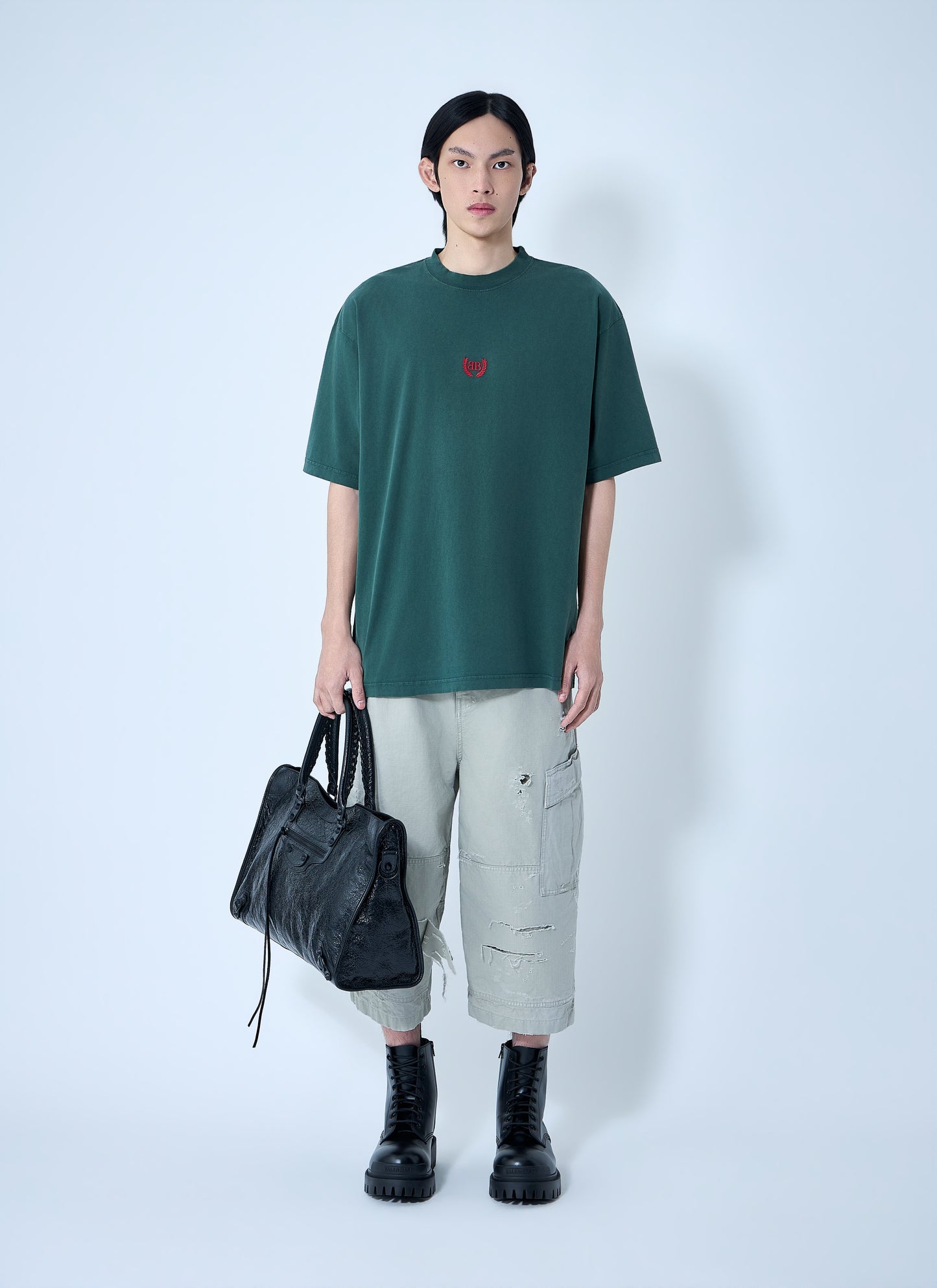 Balenciaga Men Medium Fit T-Shirt BALENCIAGA