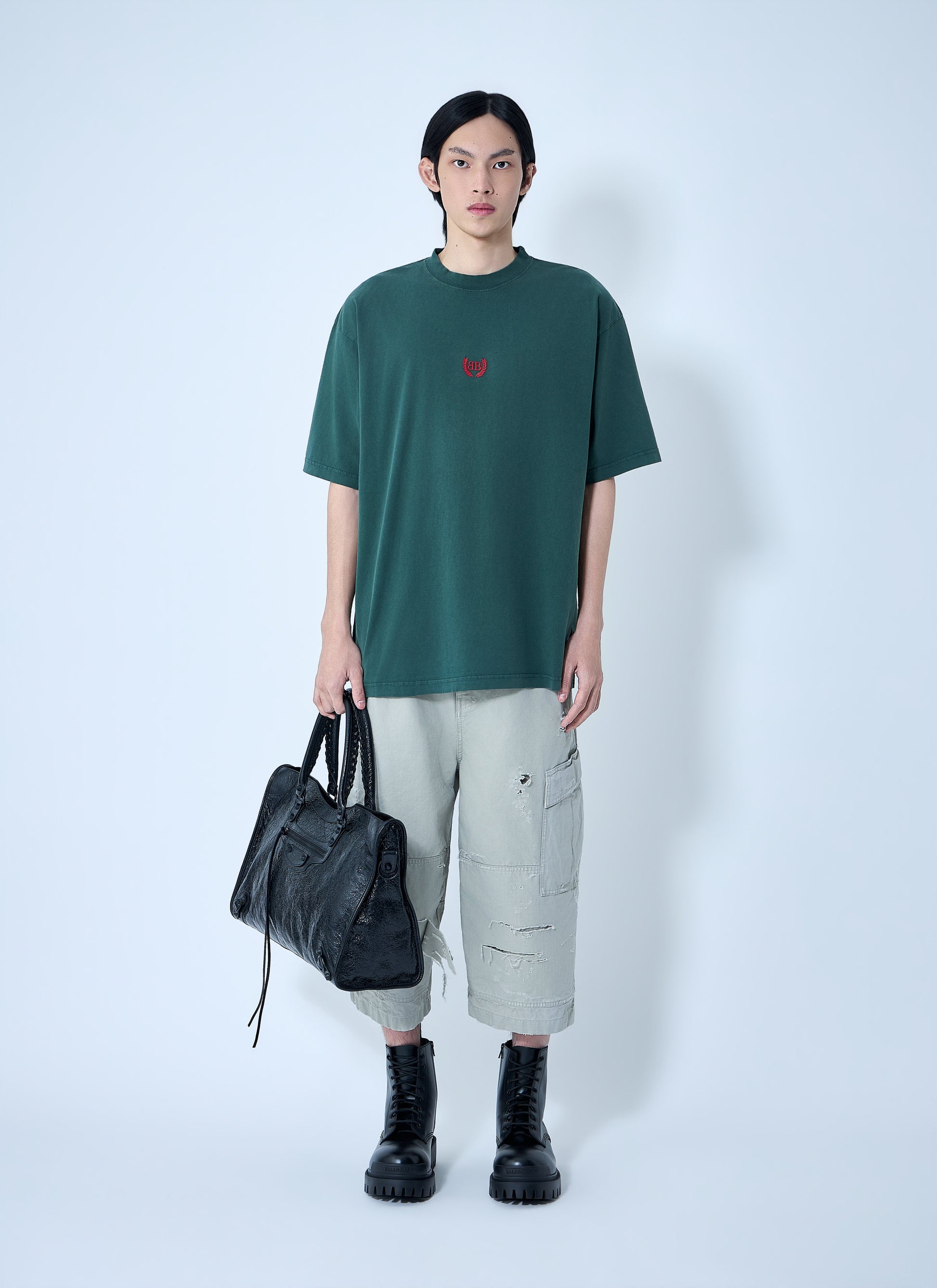 Balenciaga Men Medium Fit T-Shirt BALENCIAGA