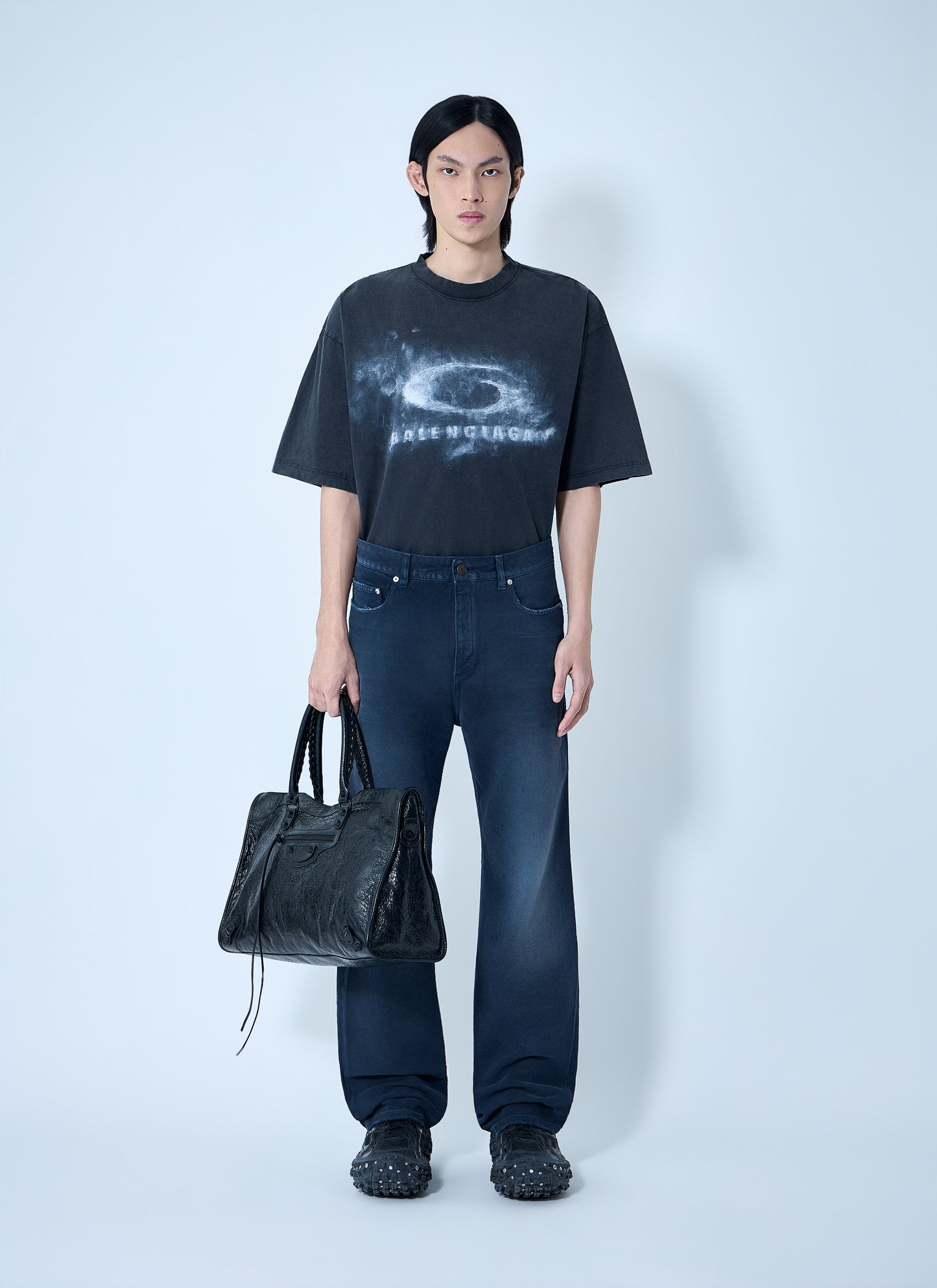 Balenciaga Men Medium Fit T-Shirt BALENCIAGA
