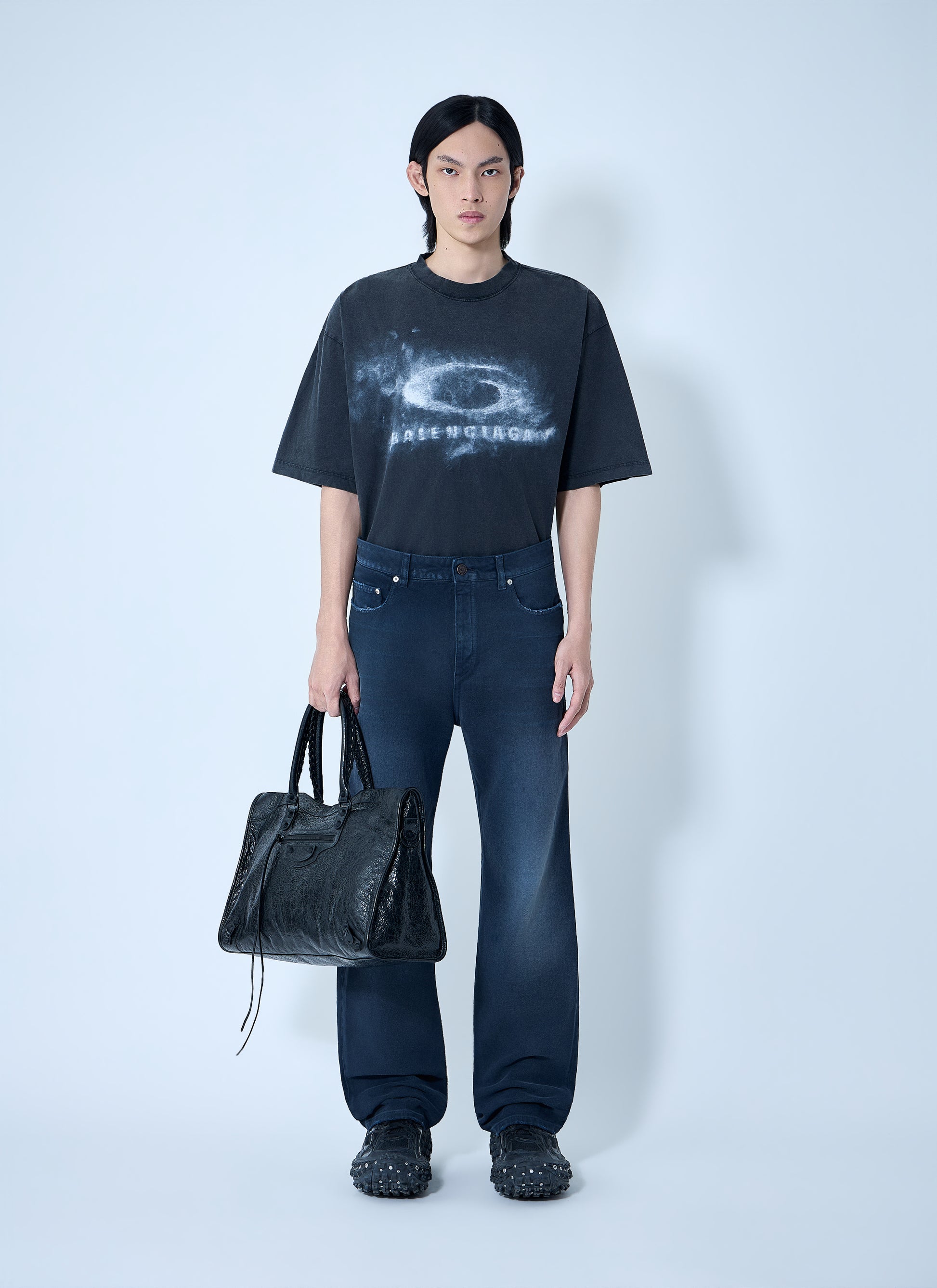 Balenciaga Men Medium Fit T-Shirt BALENCIAGA