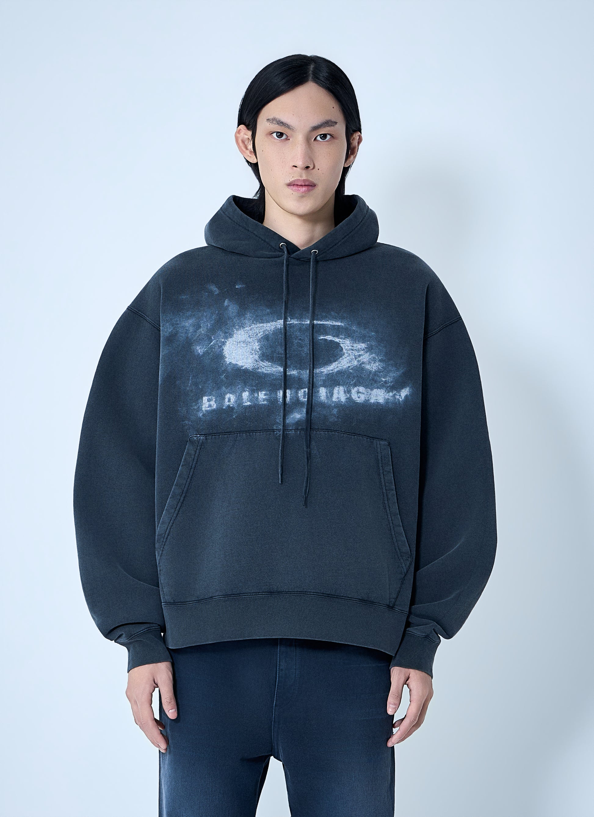 Balenciaga Men Oversized Hoodie BALENCIAGA