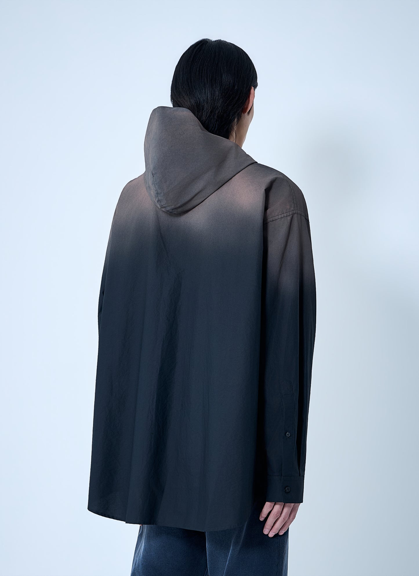 Balenciaga Men Hooded Shirt BALENCIAGA