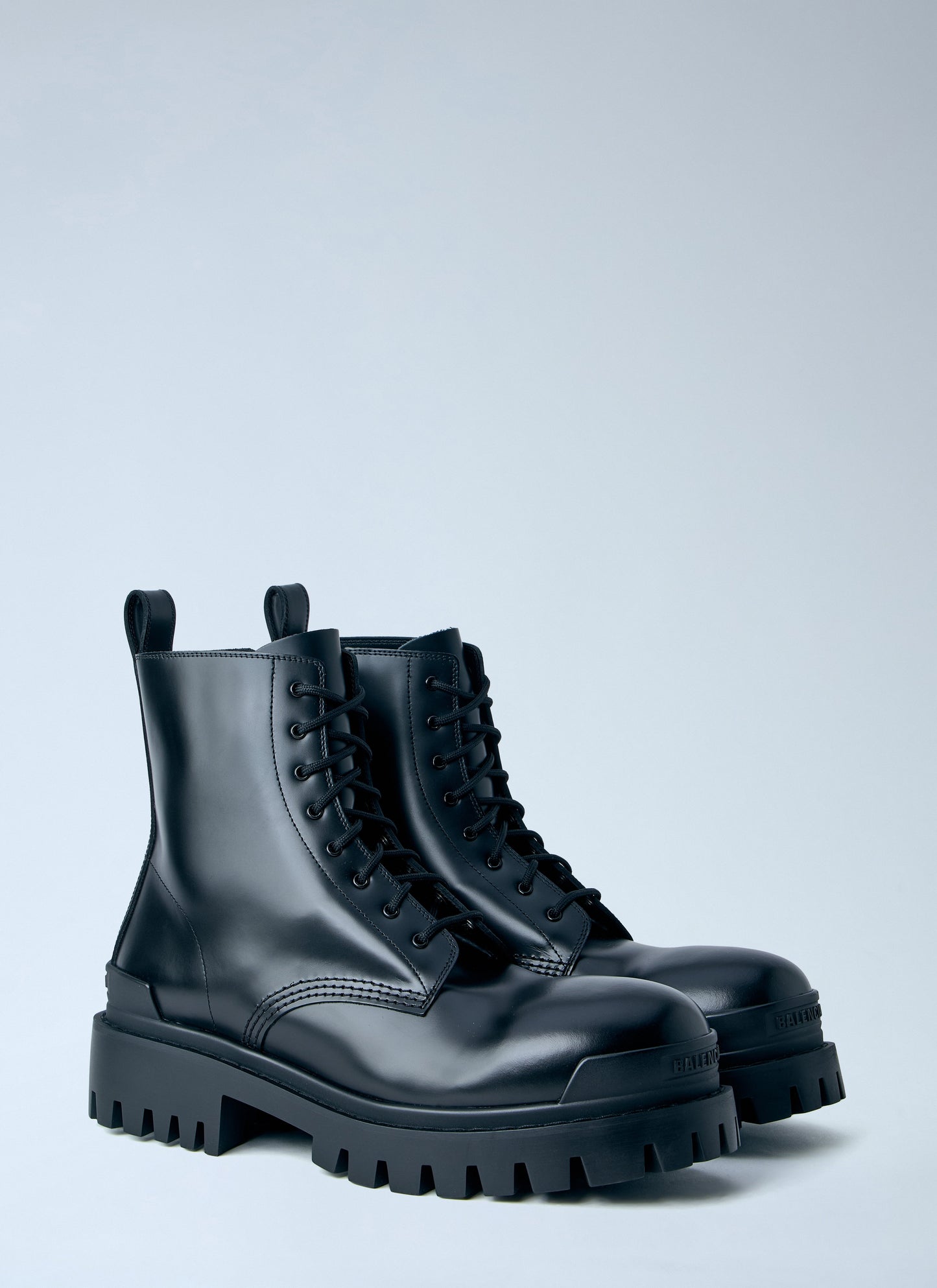 Balenciaga Men Combat Strike Boots BALENCIAGA