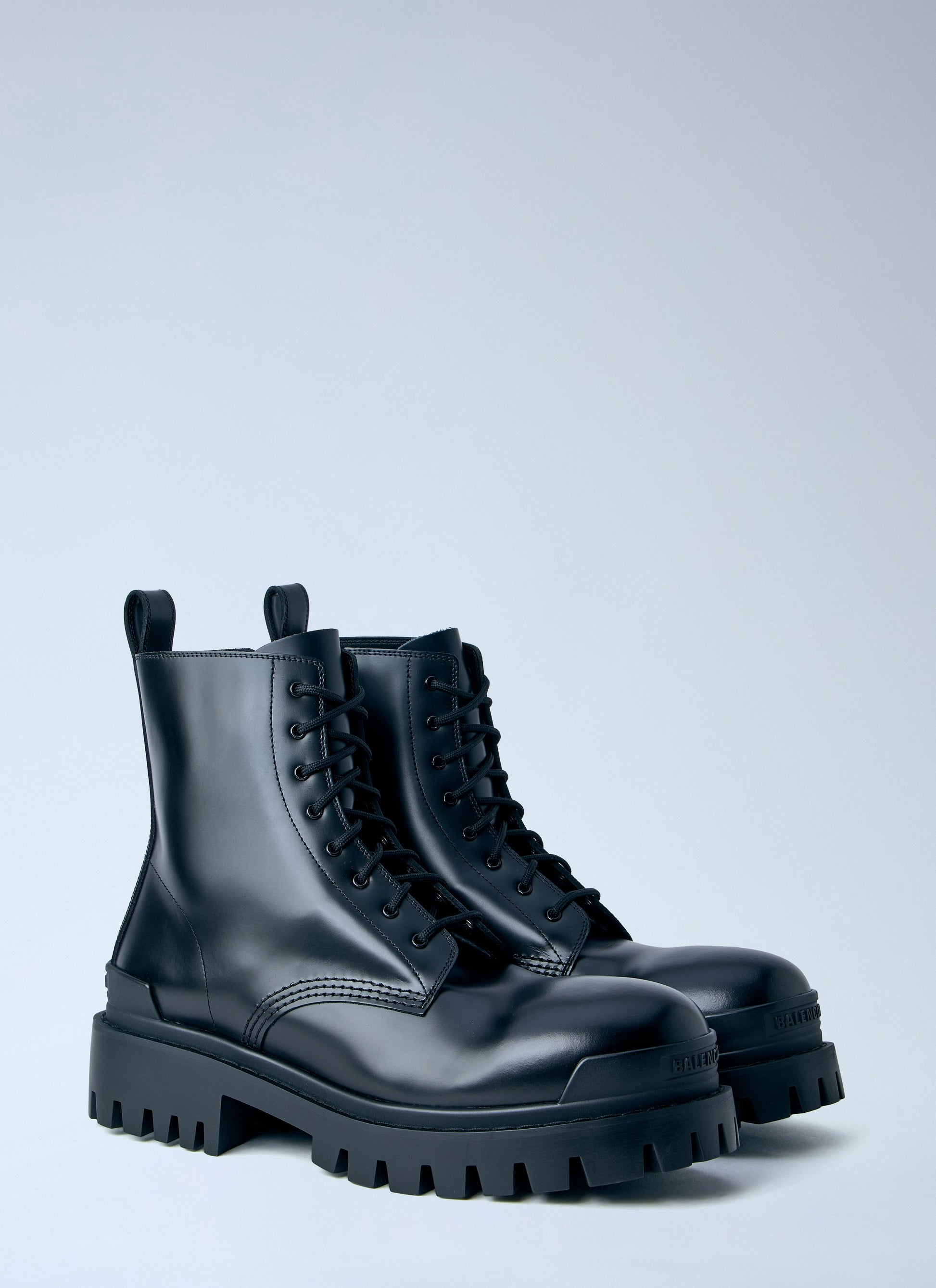Balenciaga Men Combat Strike Boots BALENCIAGA