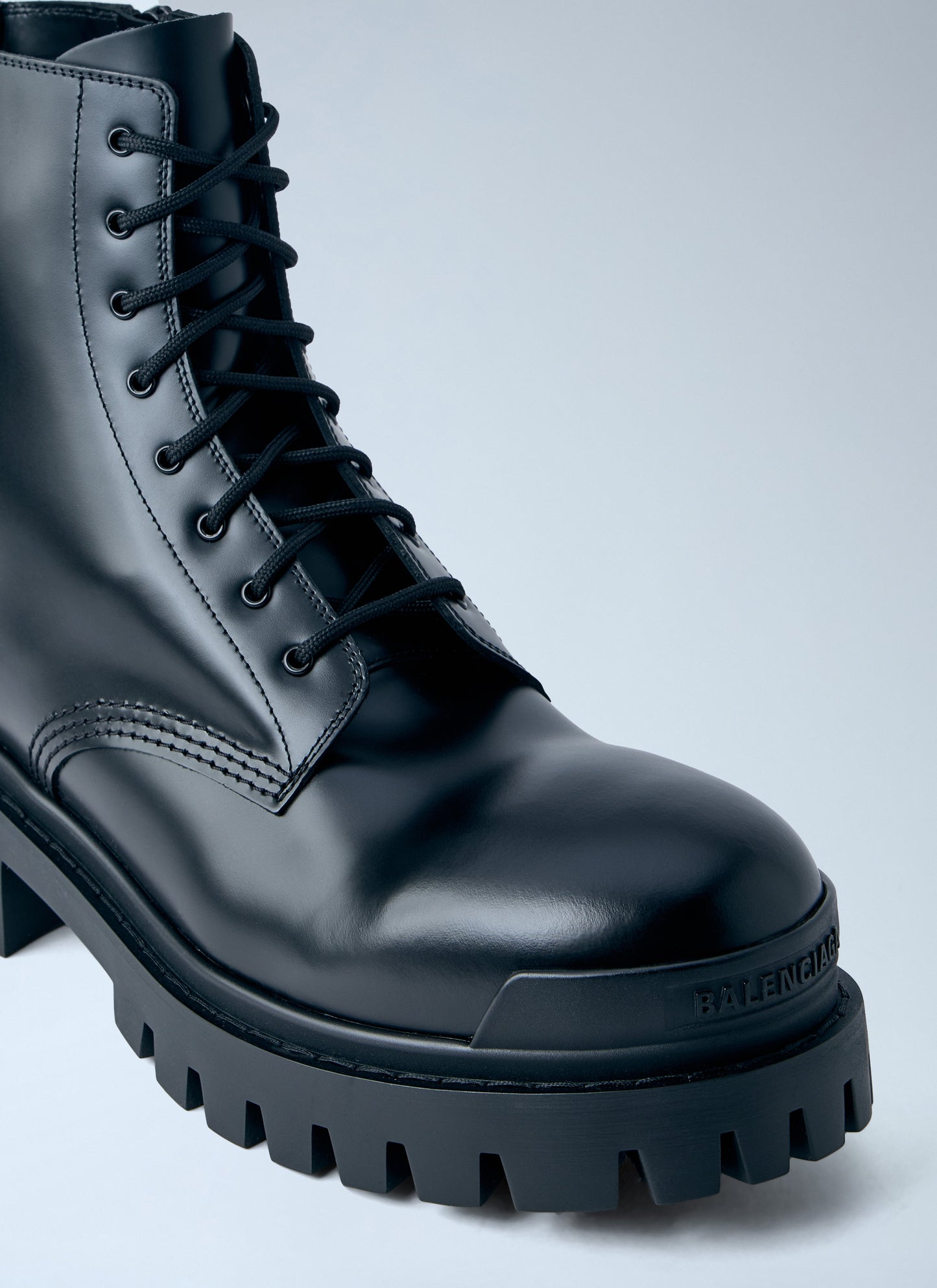 Balenciaga Men Combat Strike Boots BALENCIAGA