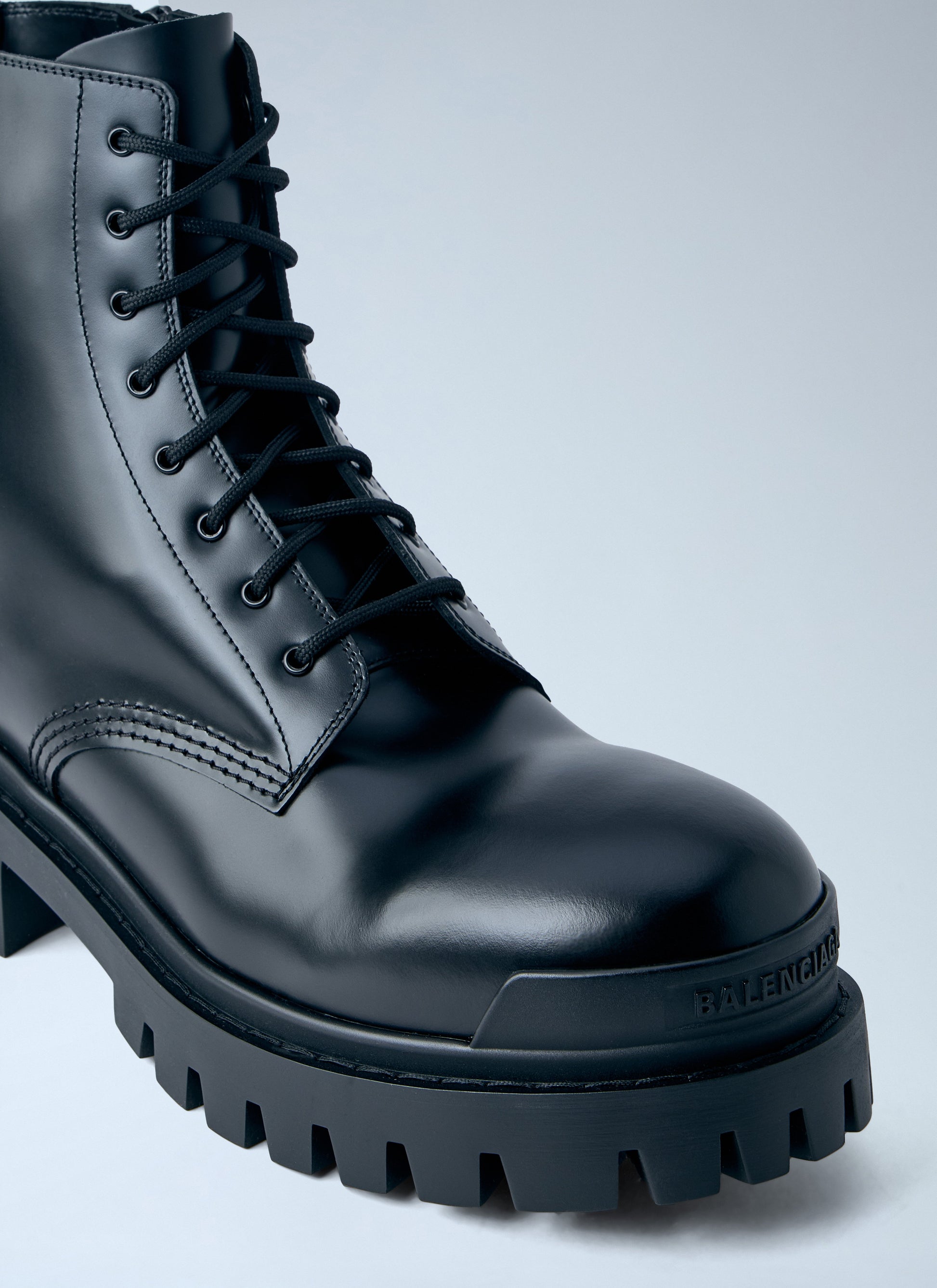 Balenciaga Men Combat Strike Boots BALENCIAGA