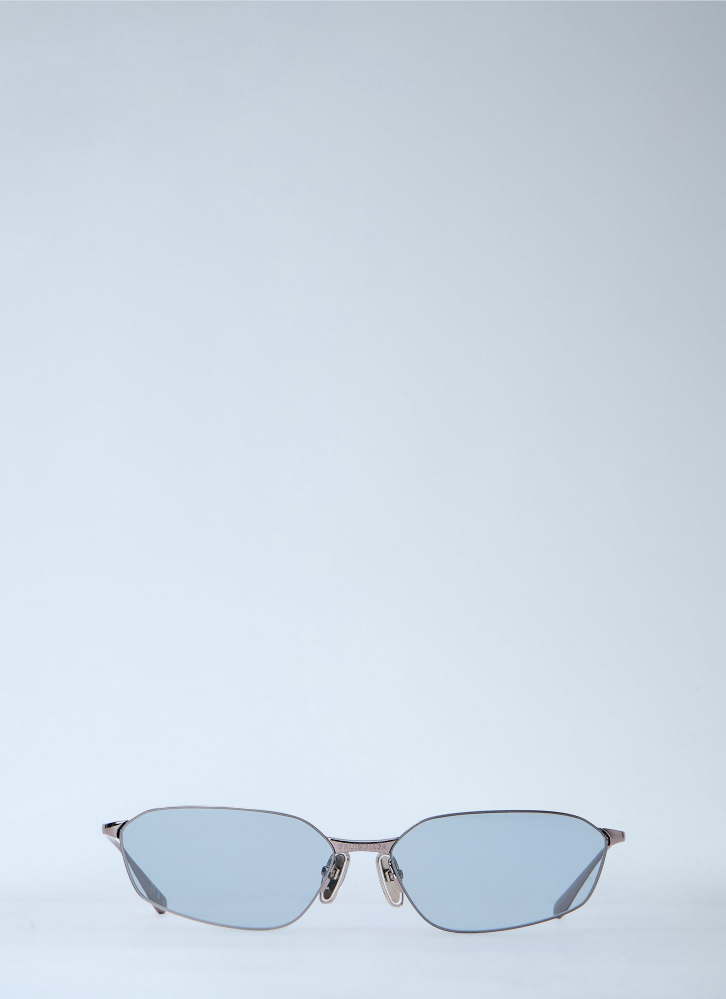 Balenciaga Men Invisible 2.0 Oval Sunglasses BALENCIAGA