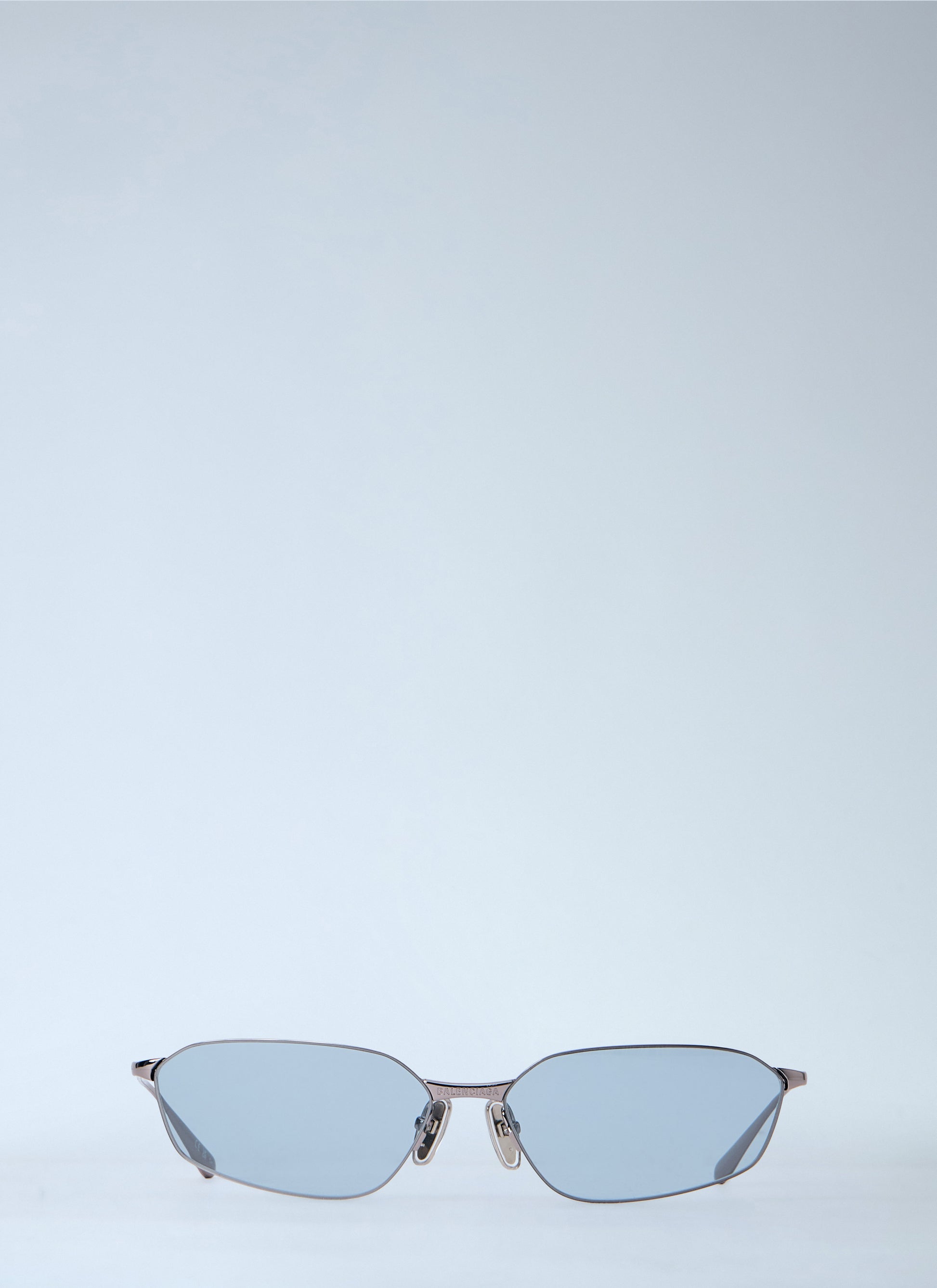 Balenciaga Men Invisible 2.0 Oval Sunglasses BALENCIAGA