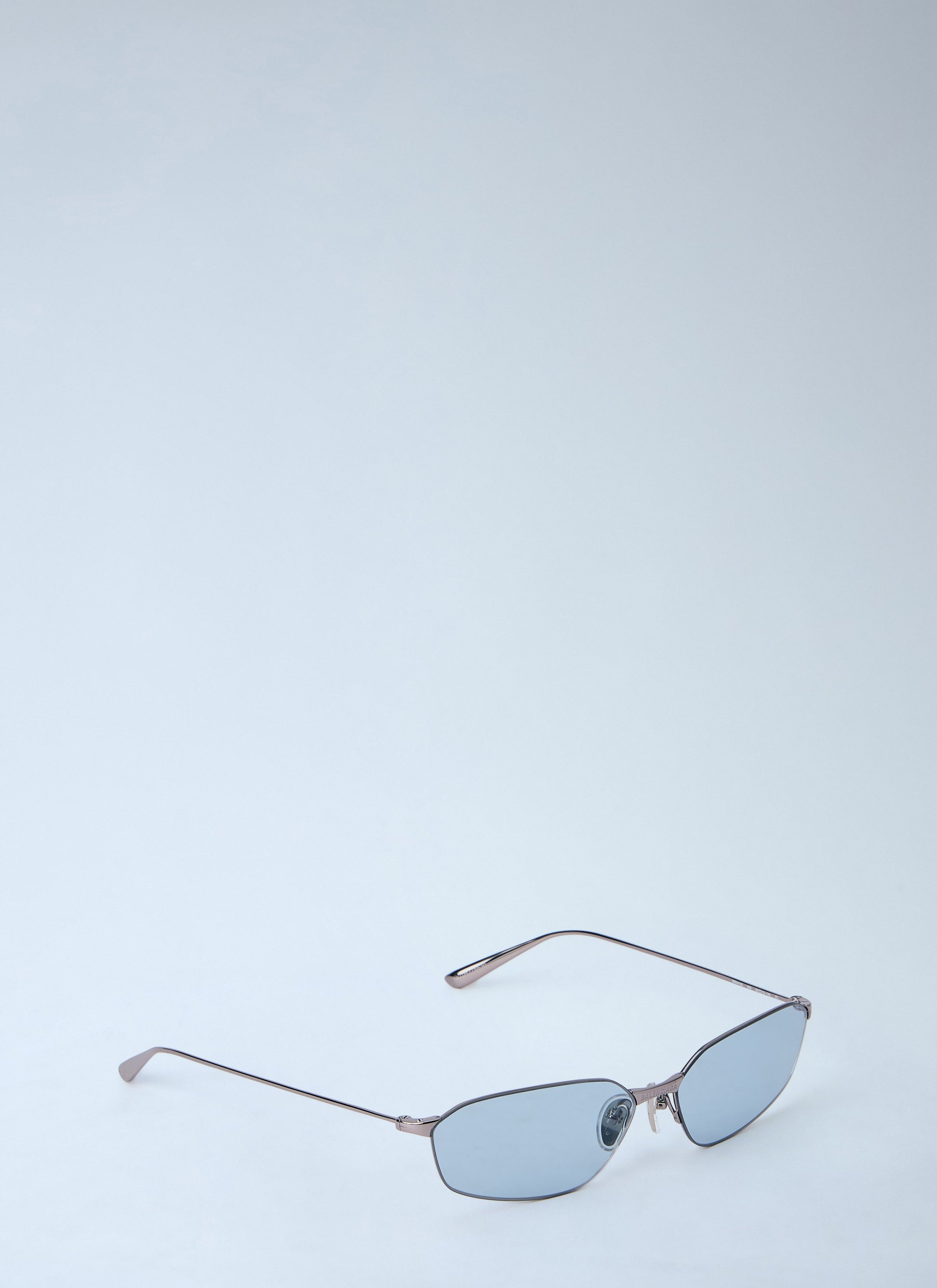 Balenciaga Men Invisible 2.0 Oval Sunglasses BALENCIAGA