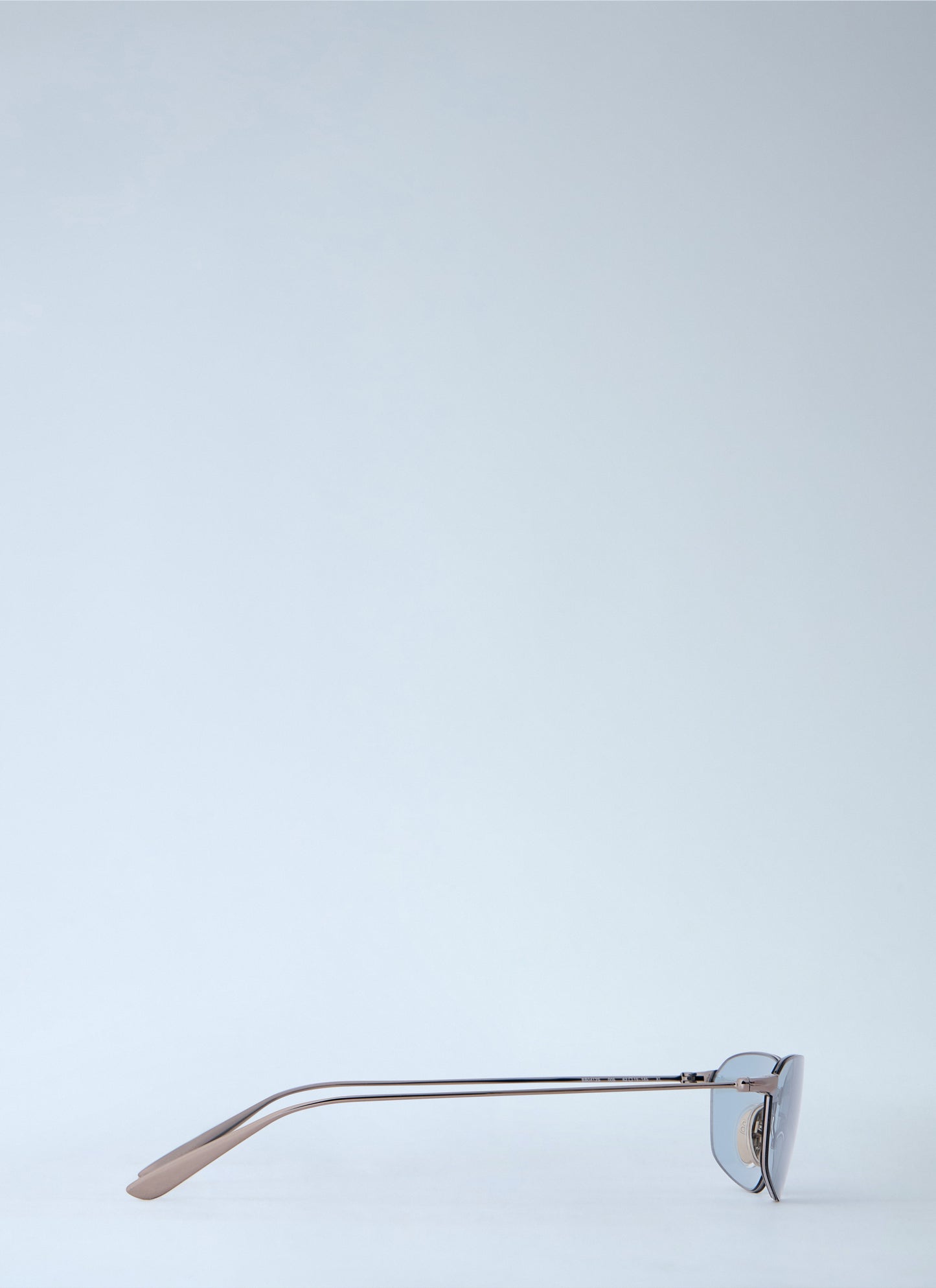 Balenciaga Men Invisible 2.0 Oval Sunglasses BALENCIAGA