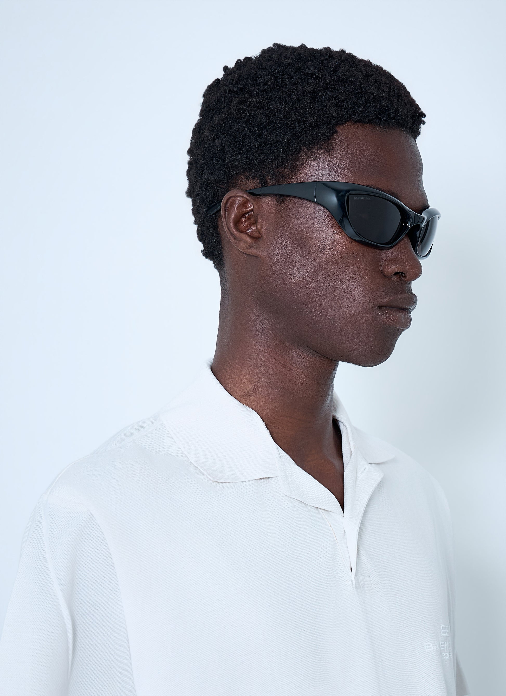 Balenciaga Men Racer Cat Sunglasses BALENCIAGA