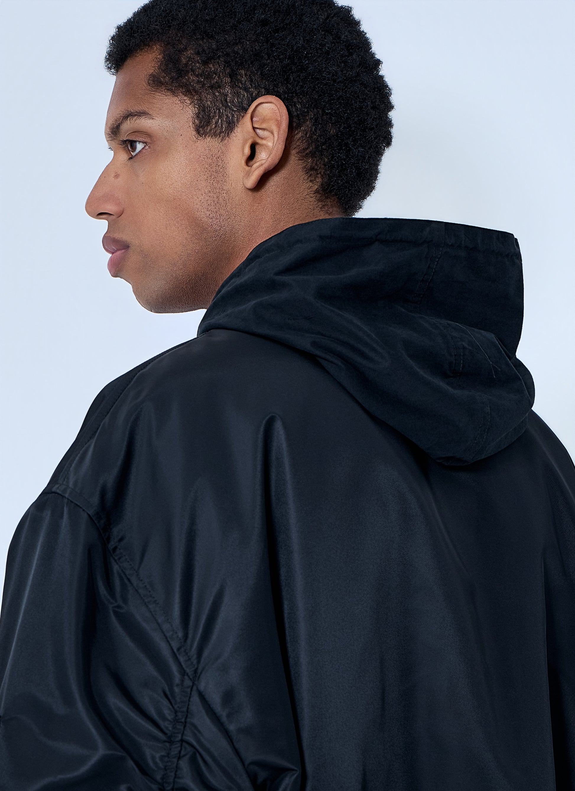 Balenciaga Men Hooded Bomber Jacket BALENCIAGA