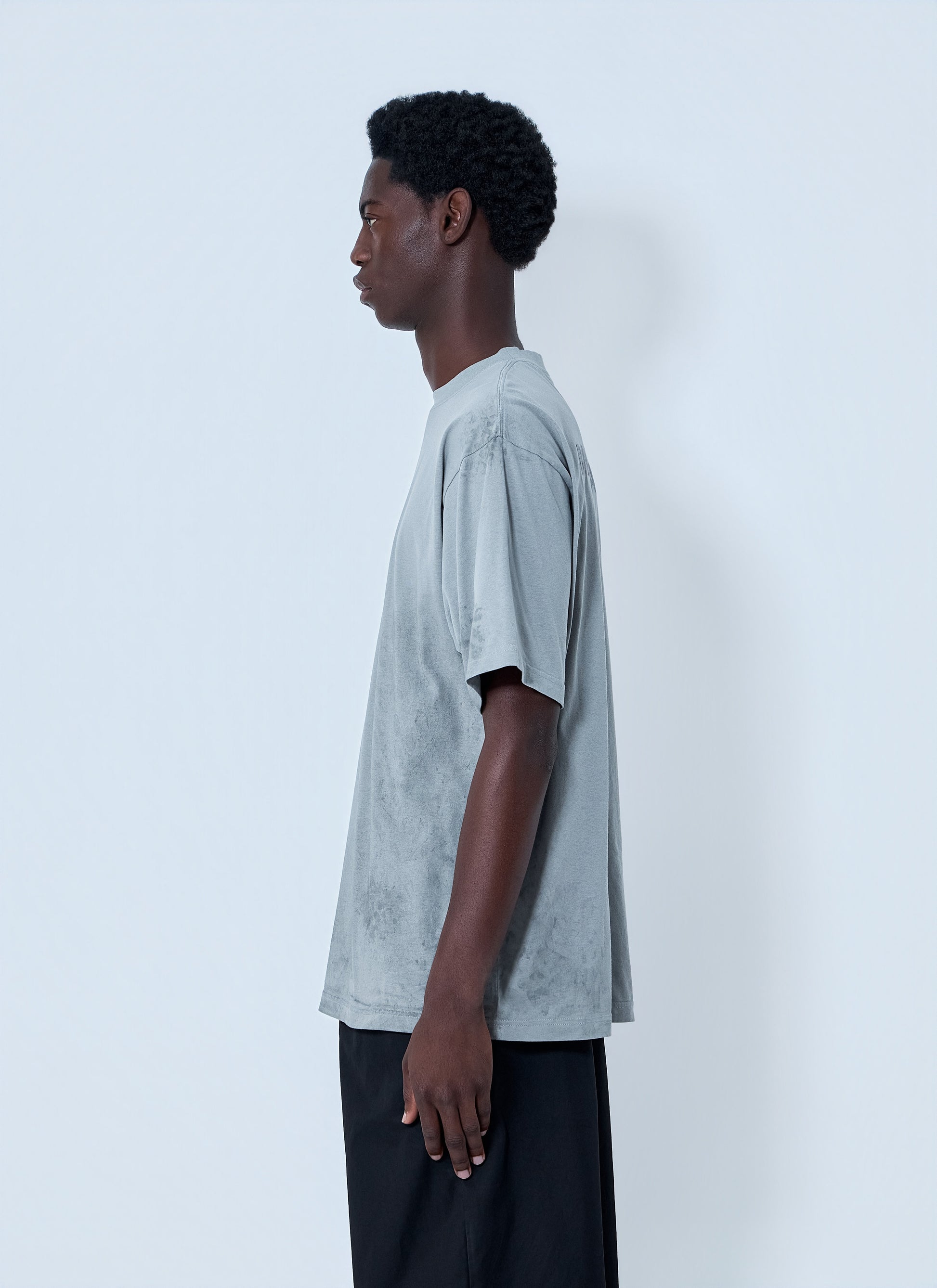 Balenciaga Men Logo Motif T-Shirt BALENCIAGA