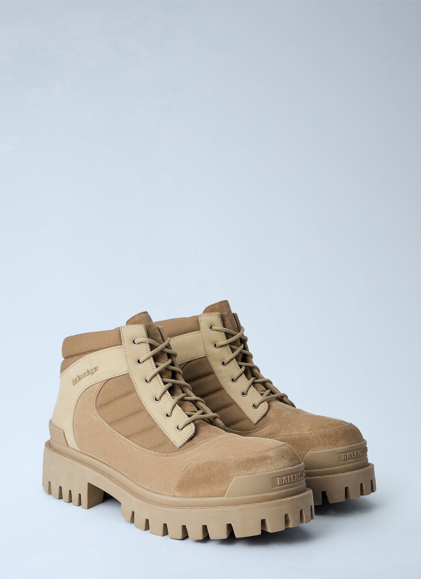 Balenciaga Men Low Strike Combat Boots BALENCIAGA