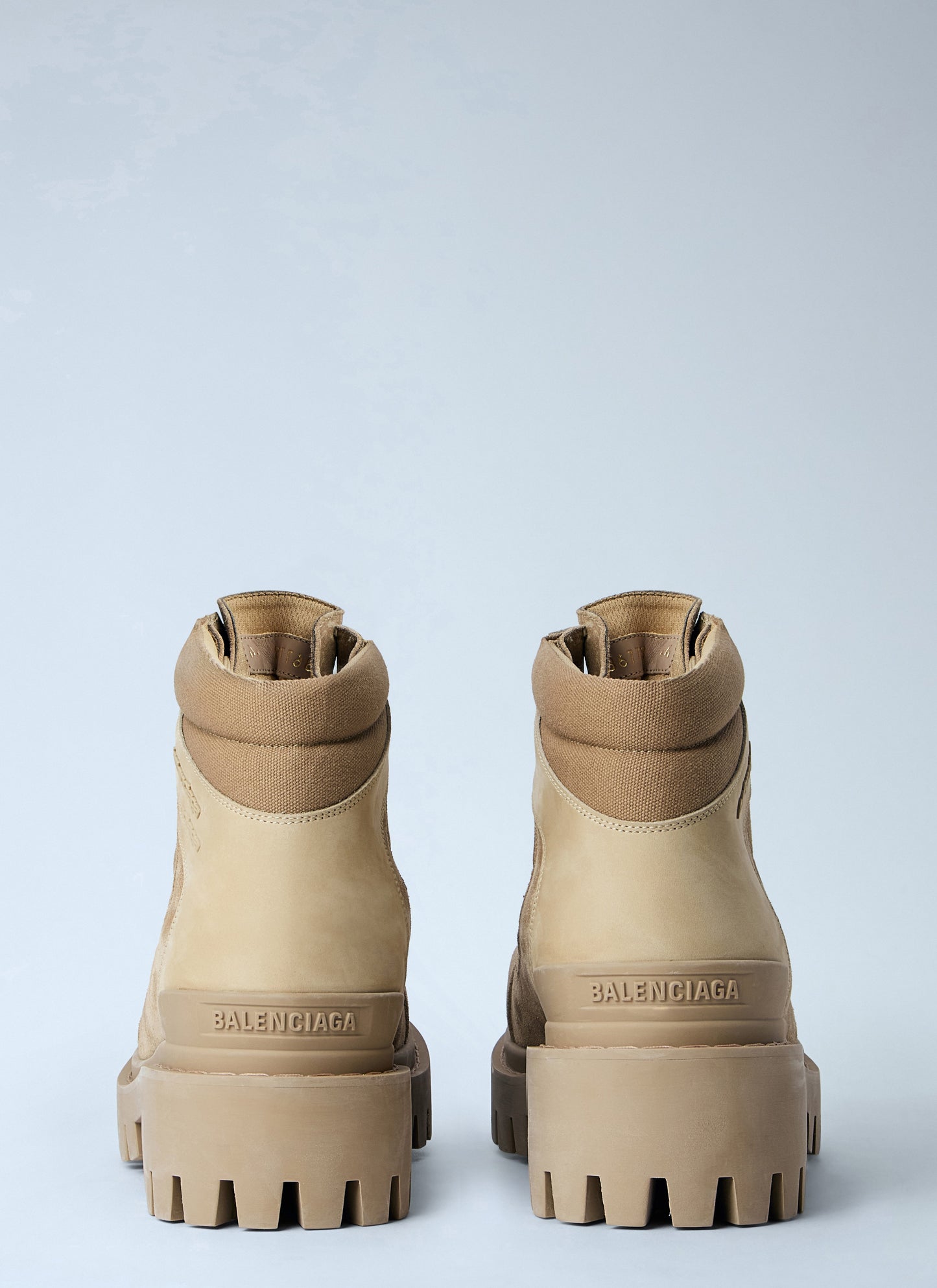 Balenciaga Men Low Strike Combat Boots BALENCIAGA