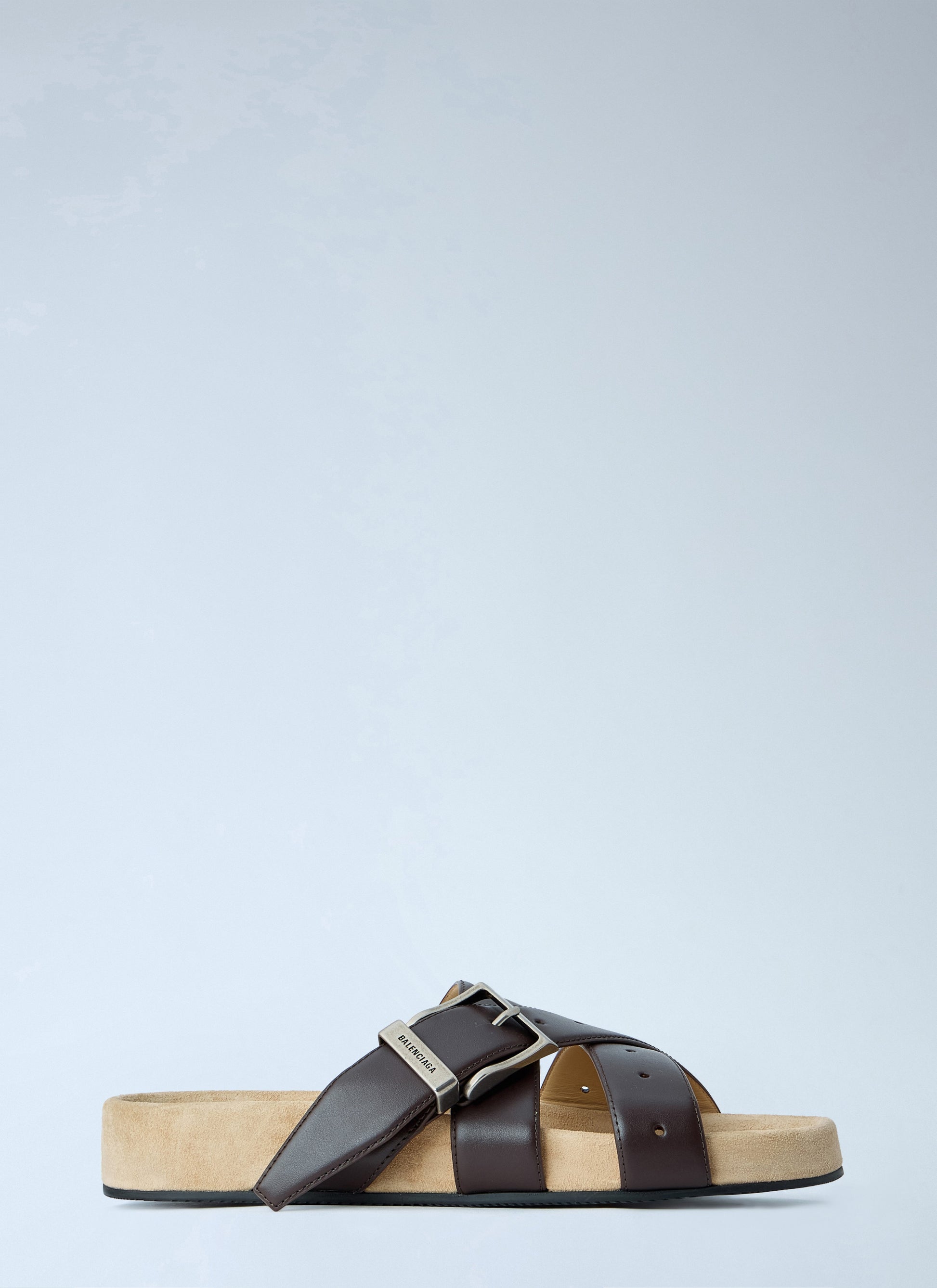 Balenciaga Men Belt Leather Sandals BALENCIAGA