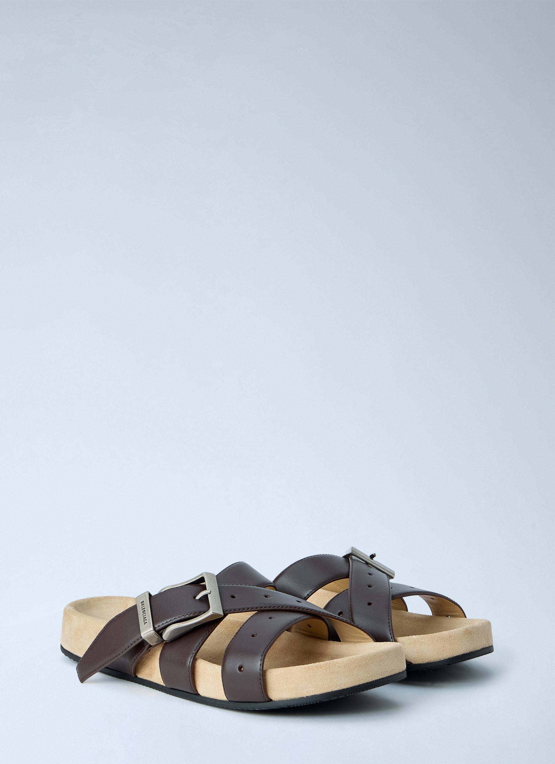 Balenciaga Men Belt Leather Sandals BALENCIAGA