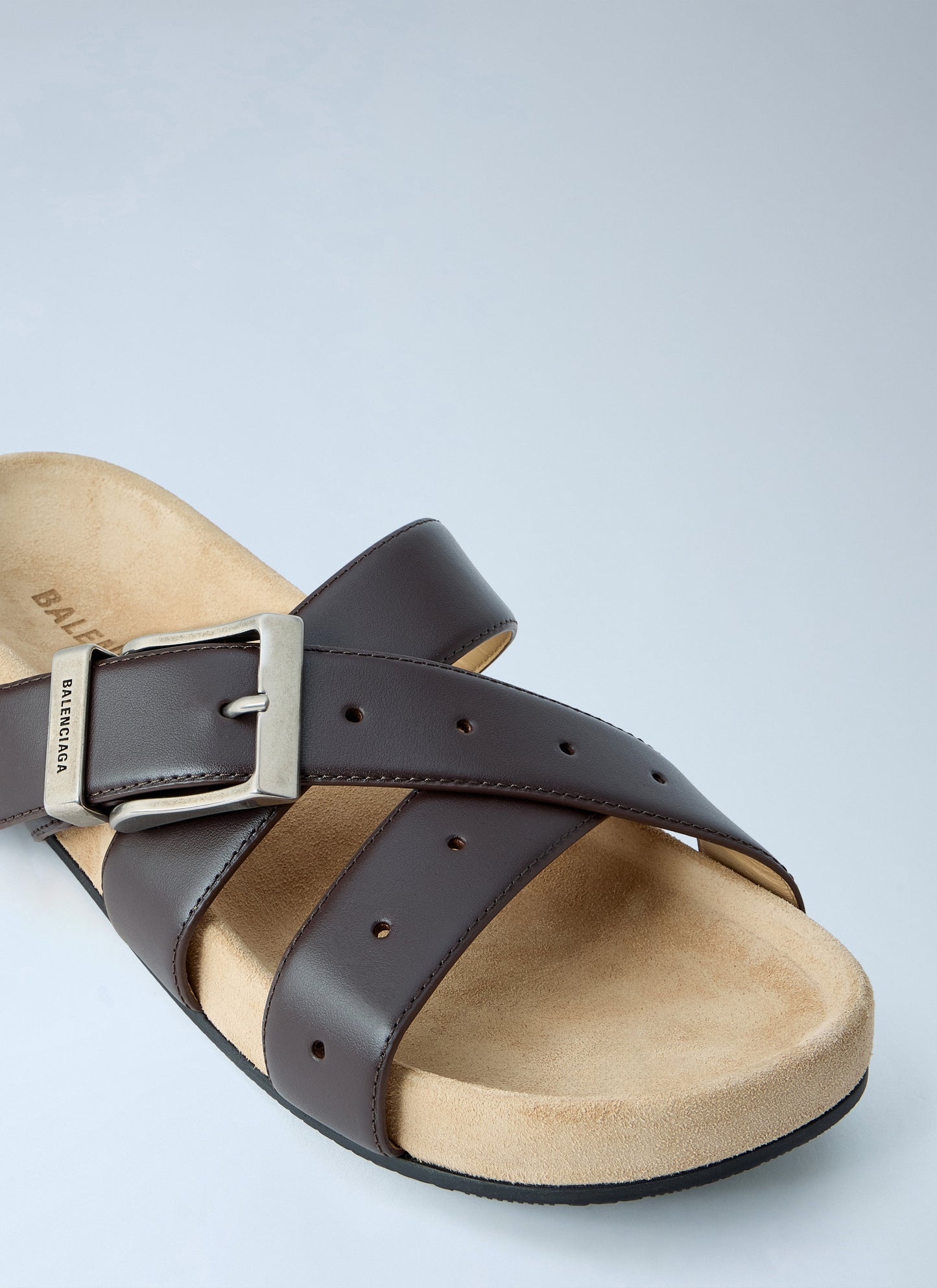 Balenciaga Men Belt Leather Sandals BALENCIAGA