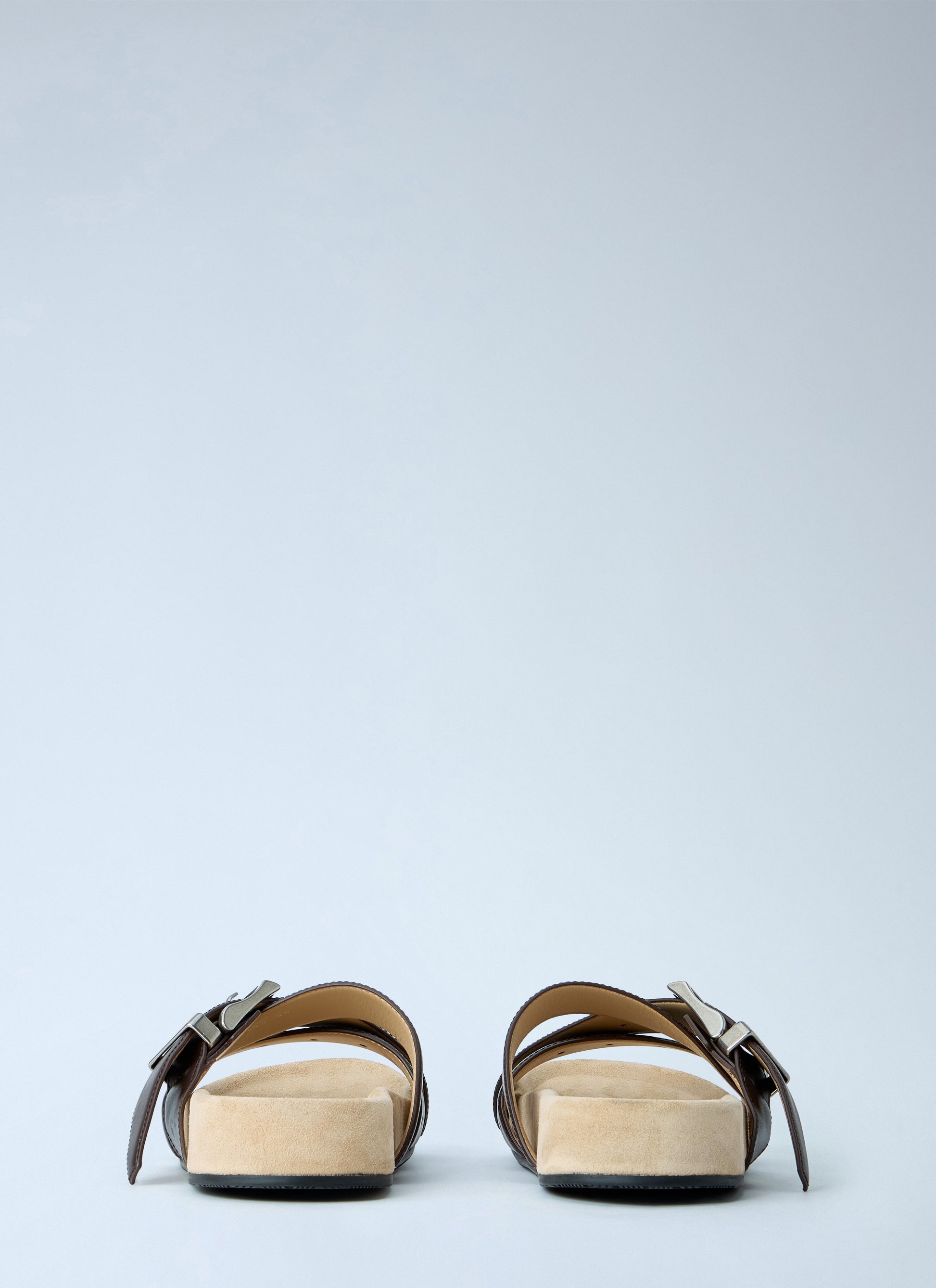 Balenciaga Men Belt Leather Sandals BALENCIAGA