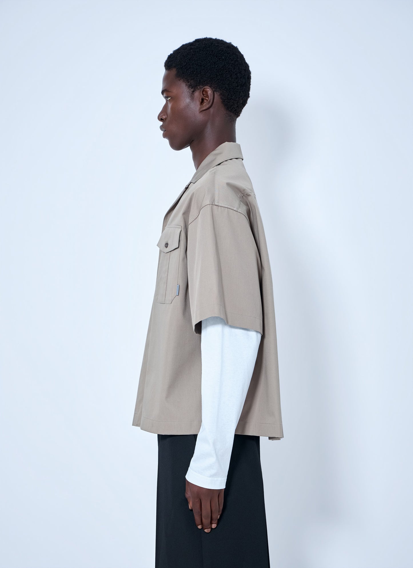 Balenciaga Men Short-Sleeve Button-Down Shirt BALENCIAGA