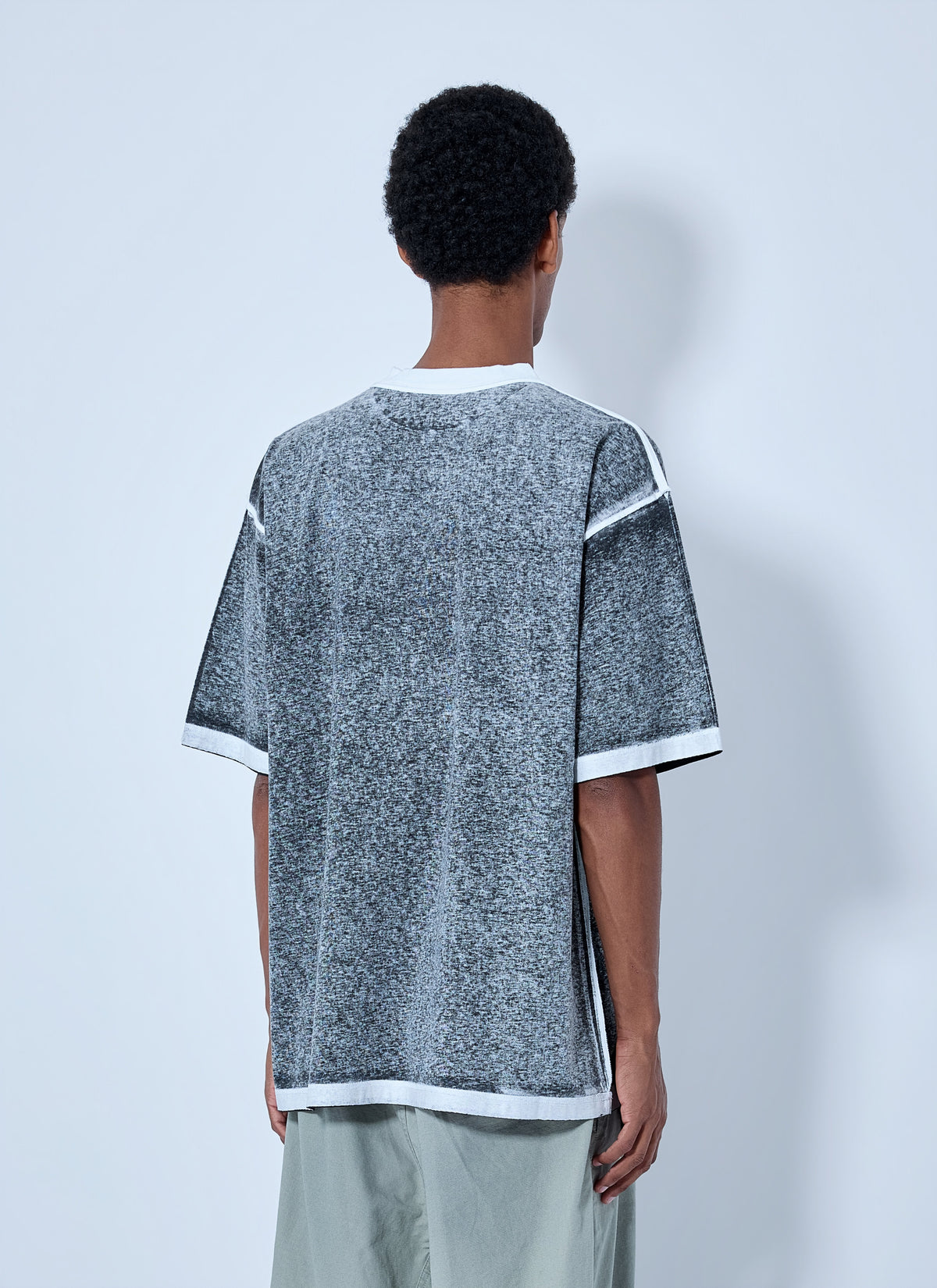 Balenciaga Men Logo Motif T-Shirt BALENCIAGA