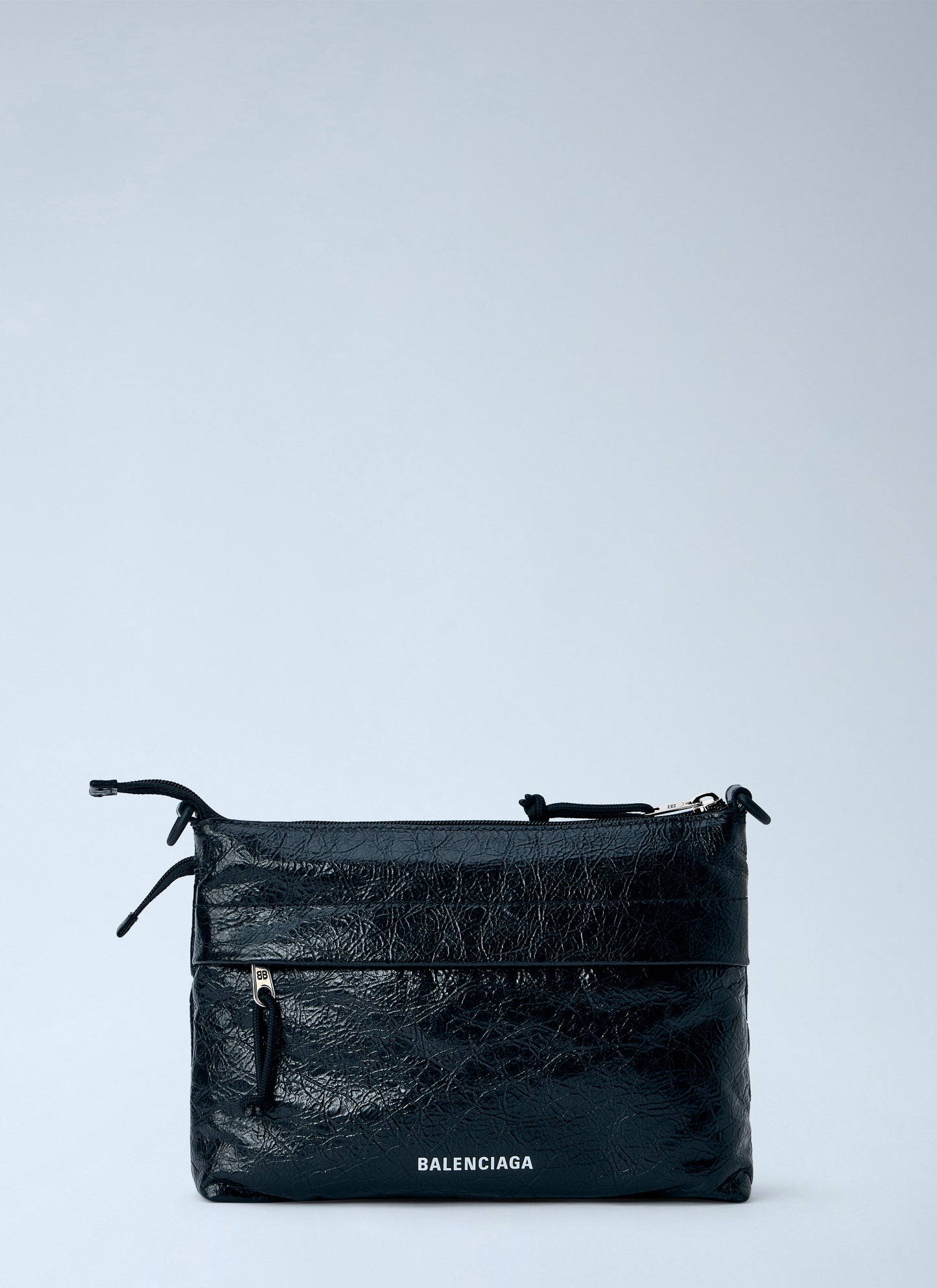 Balenciaga Men Explorer Double Pouch Messenger Bag BALENCIAGA