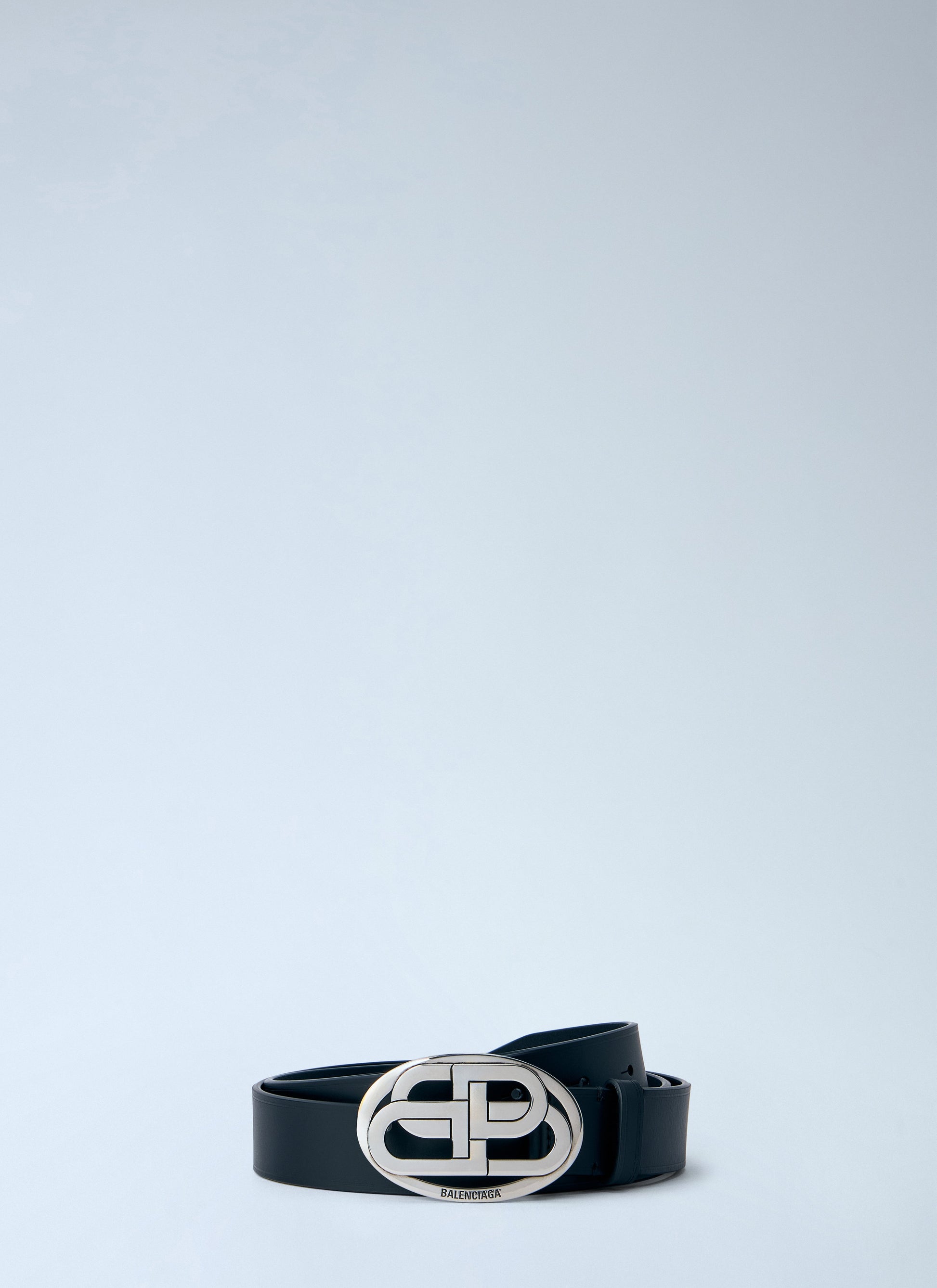 Balenciaga Men Oval Bb Belt BALENCIAGA