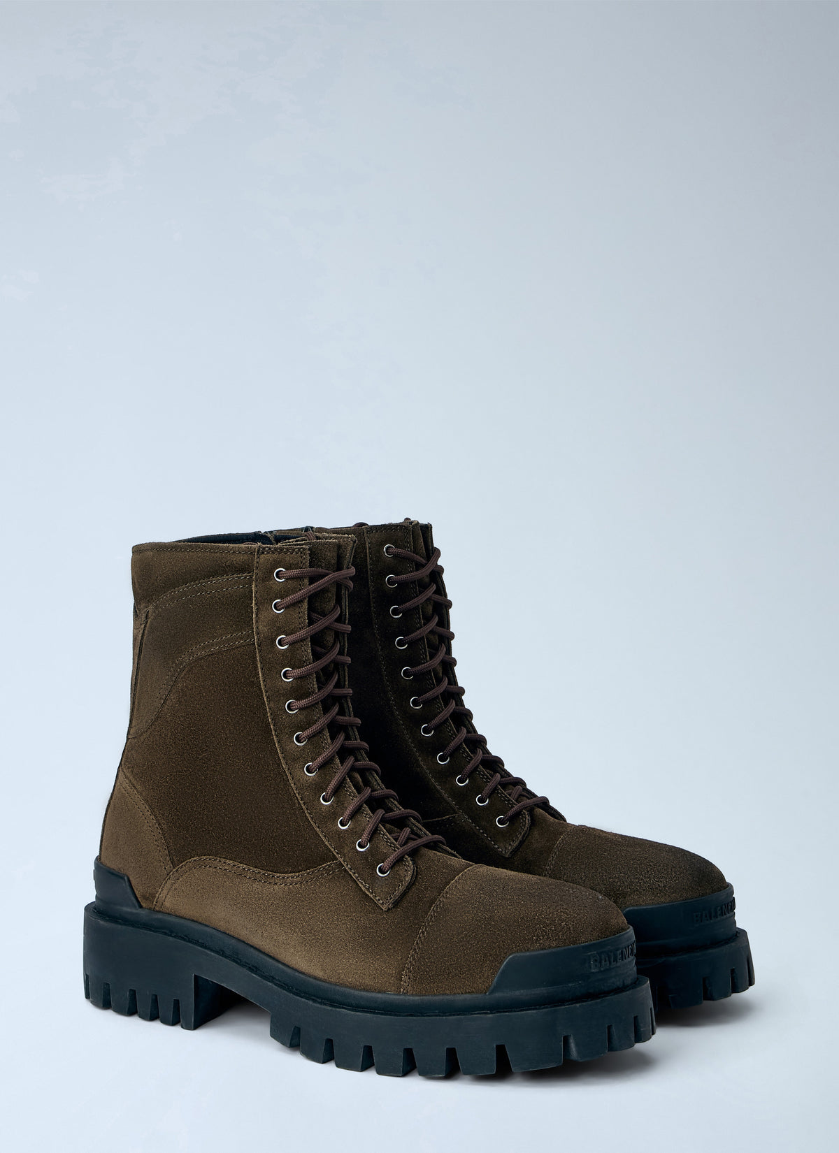 Balenciaga Men Combat Strike L20 Ankle Boots BALENCIAGA