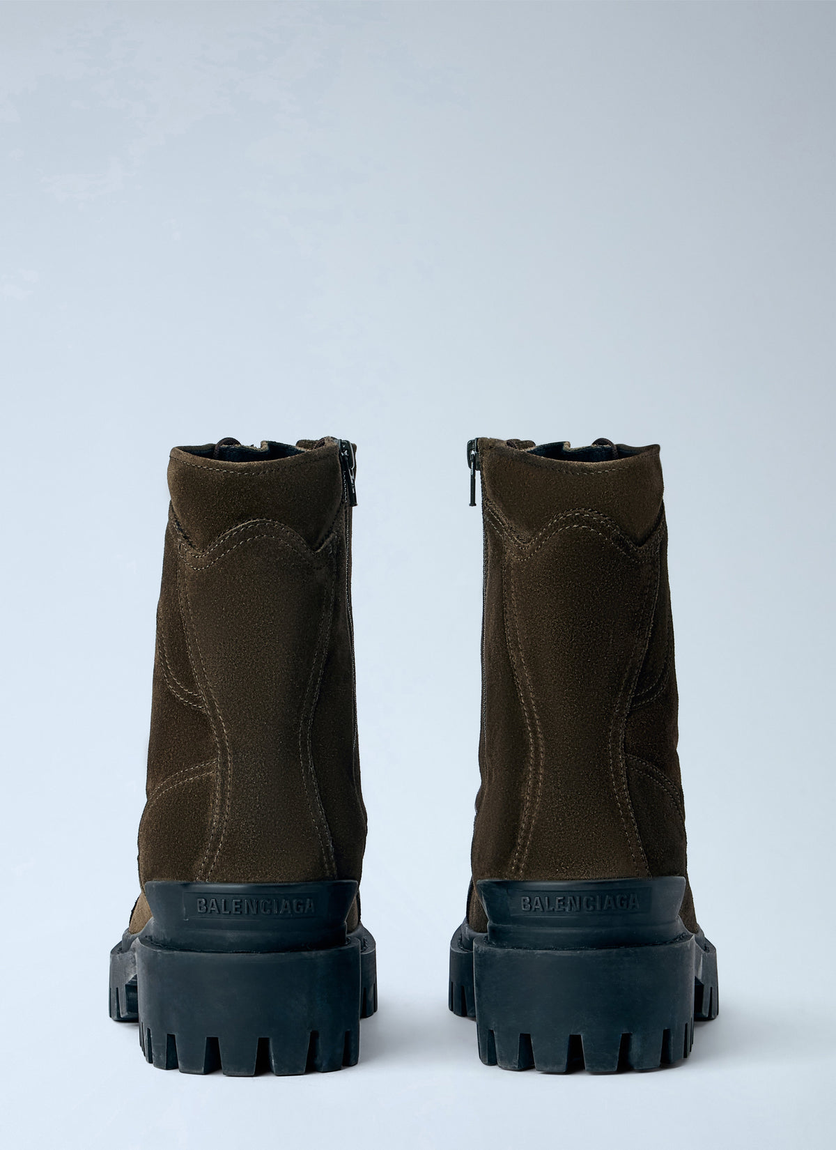 Balenciaga Men Combat Strike L20 Ankle Boots BALENCIAGA
