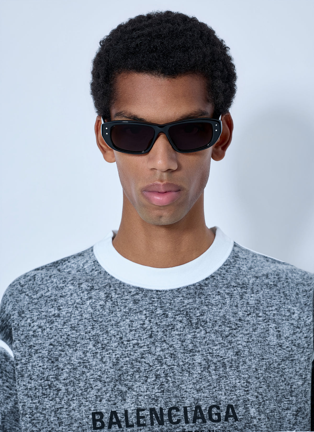 Balenciaga Men Rectangular Sunglasses BALENCIAGA
