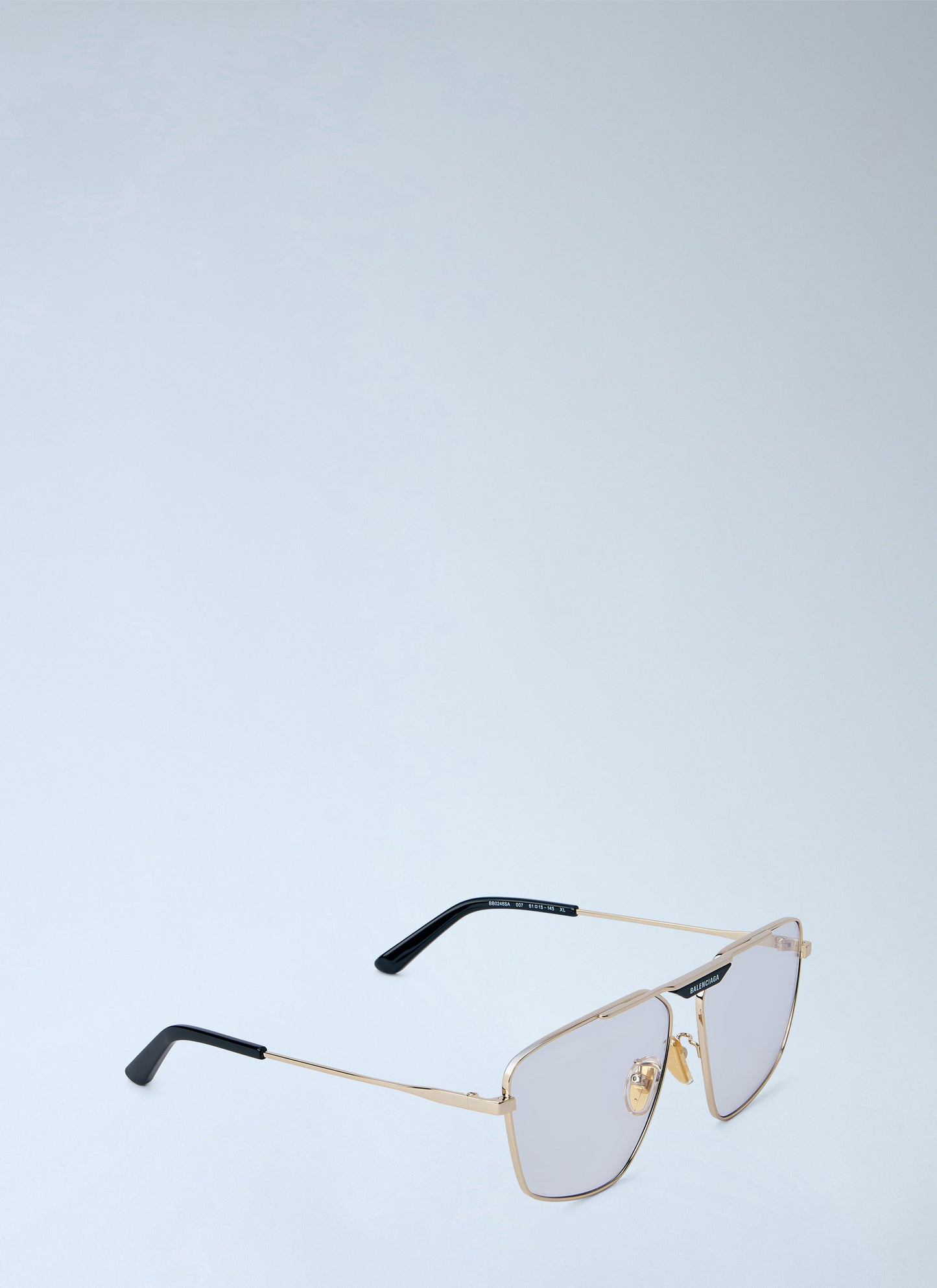 Balenciaga Men Tag 2.0 Navigator Sunglasses BALENCIAGA