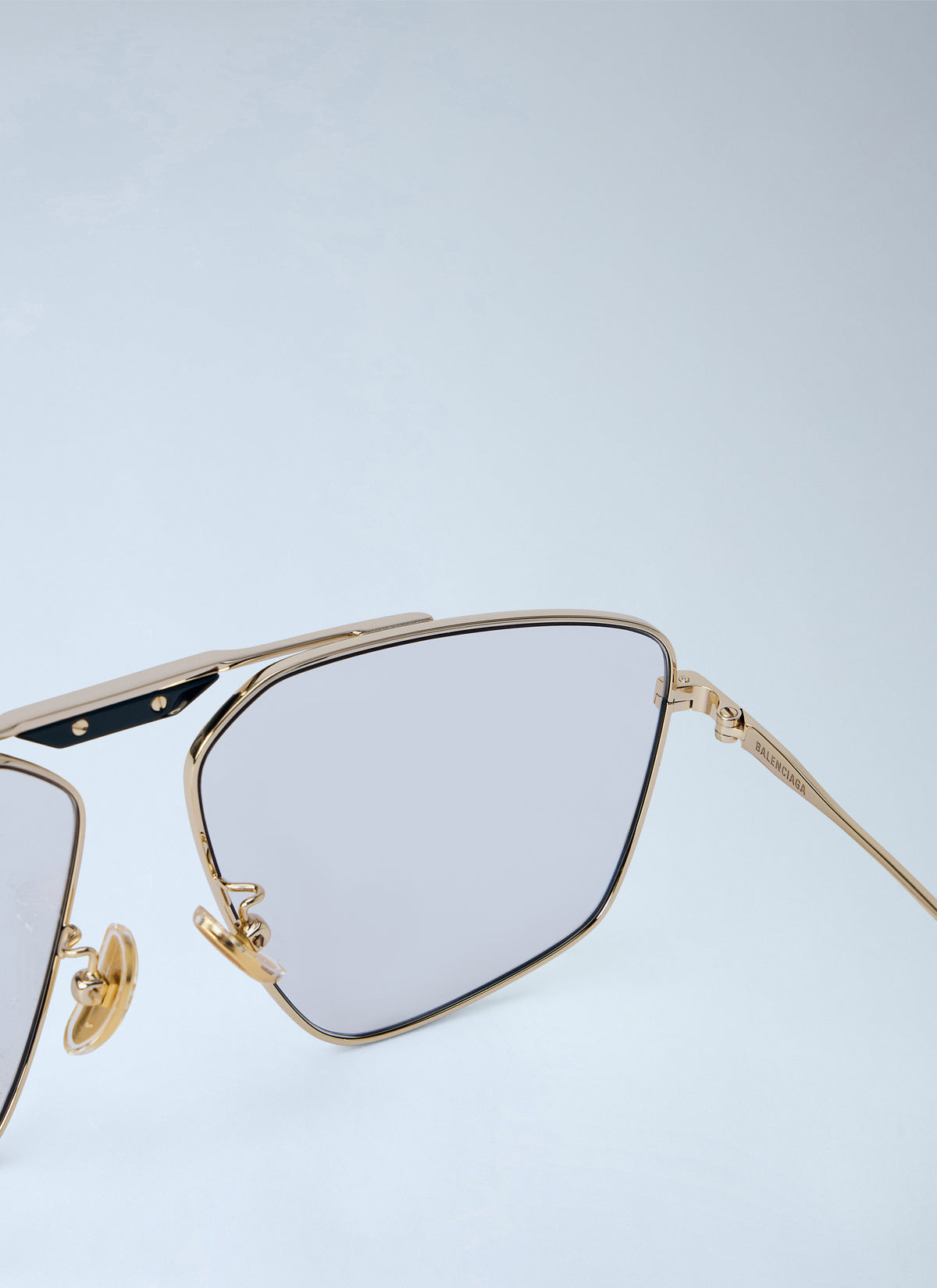 Balenciaga Men Tag 2.0 Navigator Sunglasses BALENCIAGA