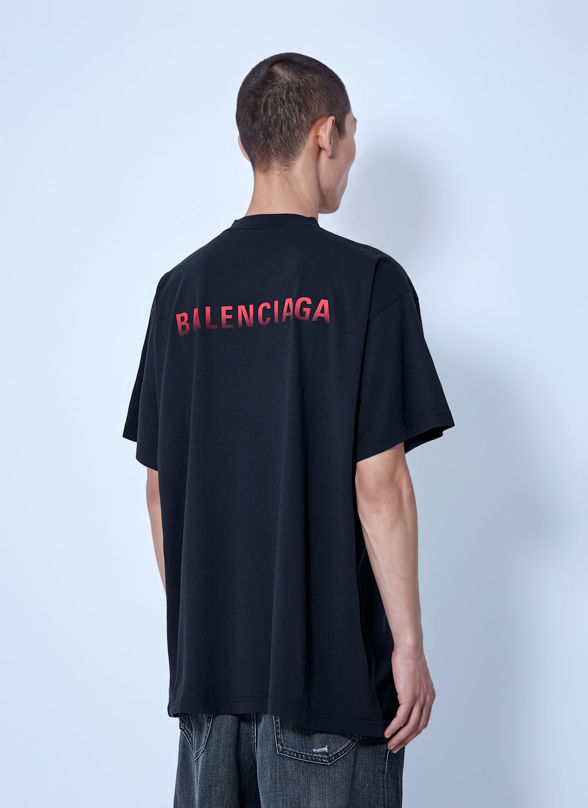 Balenciaga Men Oversized T-Shirt BALENCIAGA